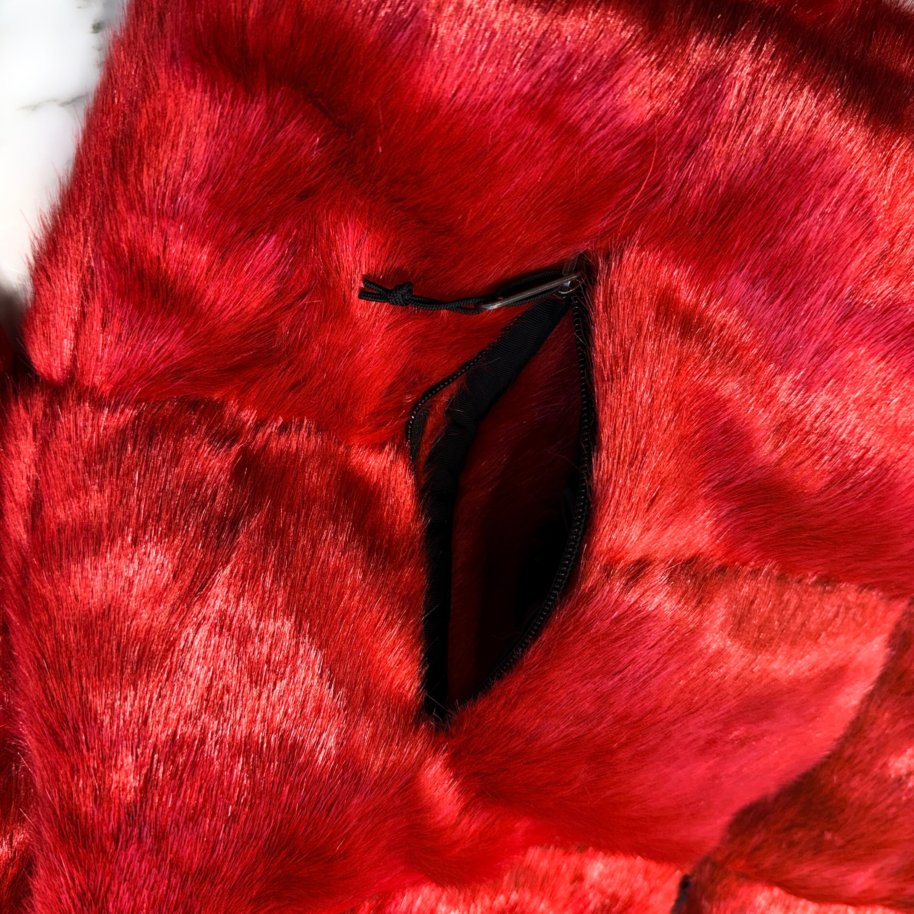 Supreme × THE NORTH FACE 2020AW Faux Fur Nuptse Down Jacket Size L