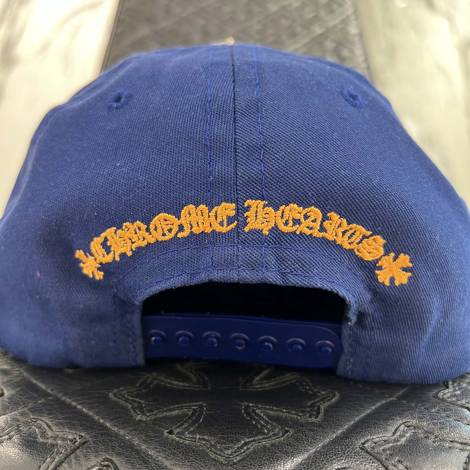 CHROME HEARTS CH Logo Embroidery Trucker Cap Size ONE SIZE (53-60) クロムハーツ CHロゴ刺繍 トラッカーキャップ サイズONE SIZE (53-60)