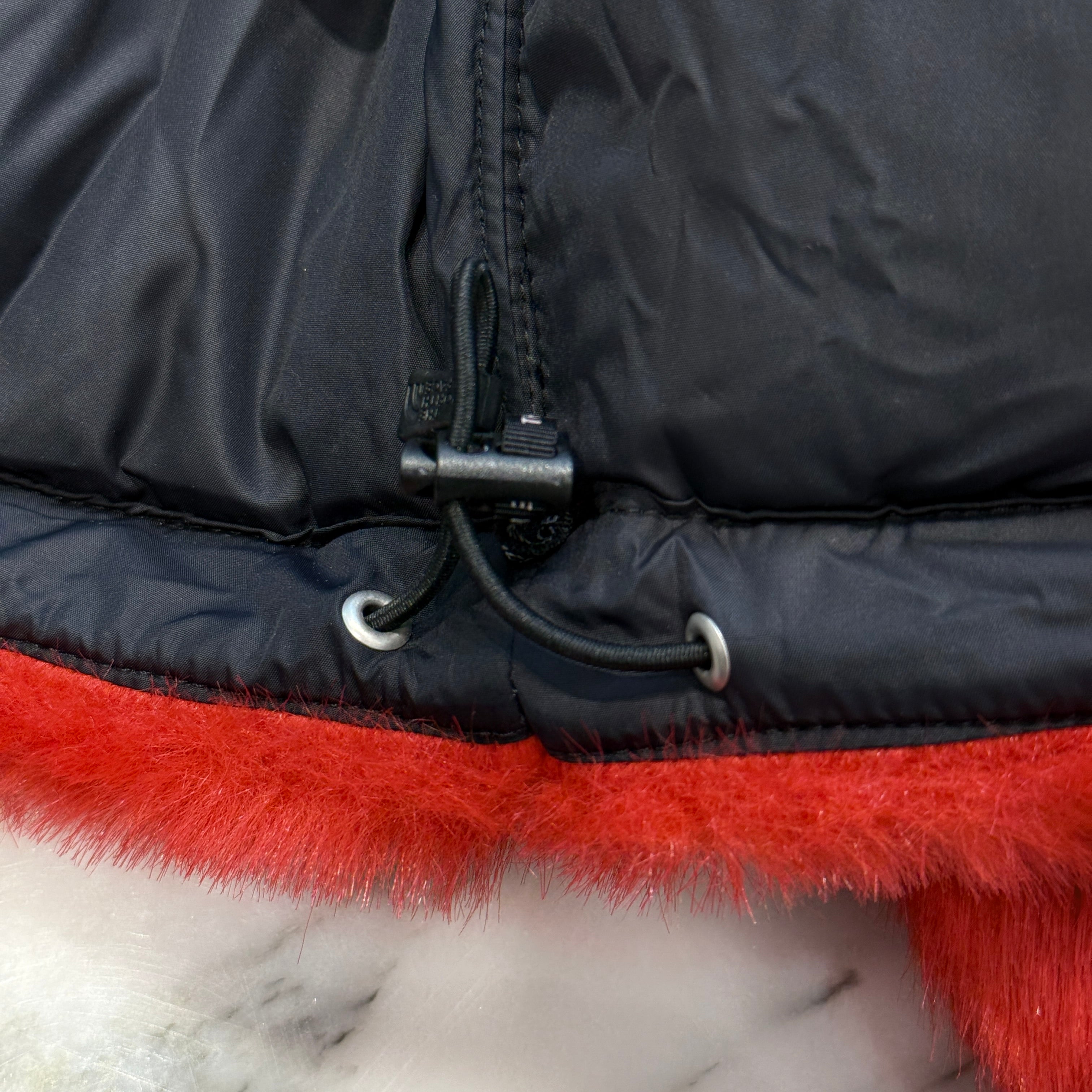 Supreme × THE NORTH FACE 2020AW Faux Fur Nuptse Down Jacket Size L