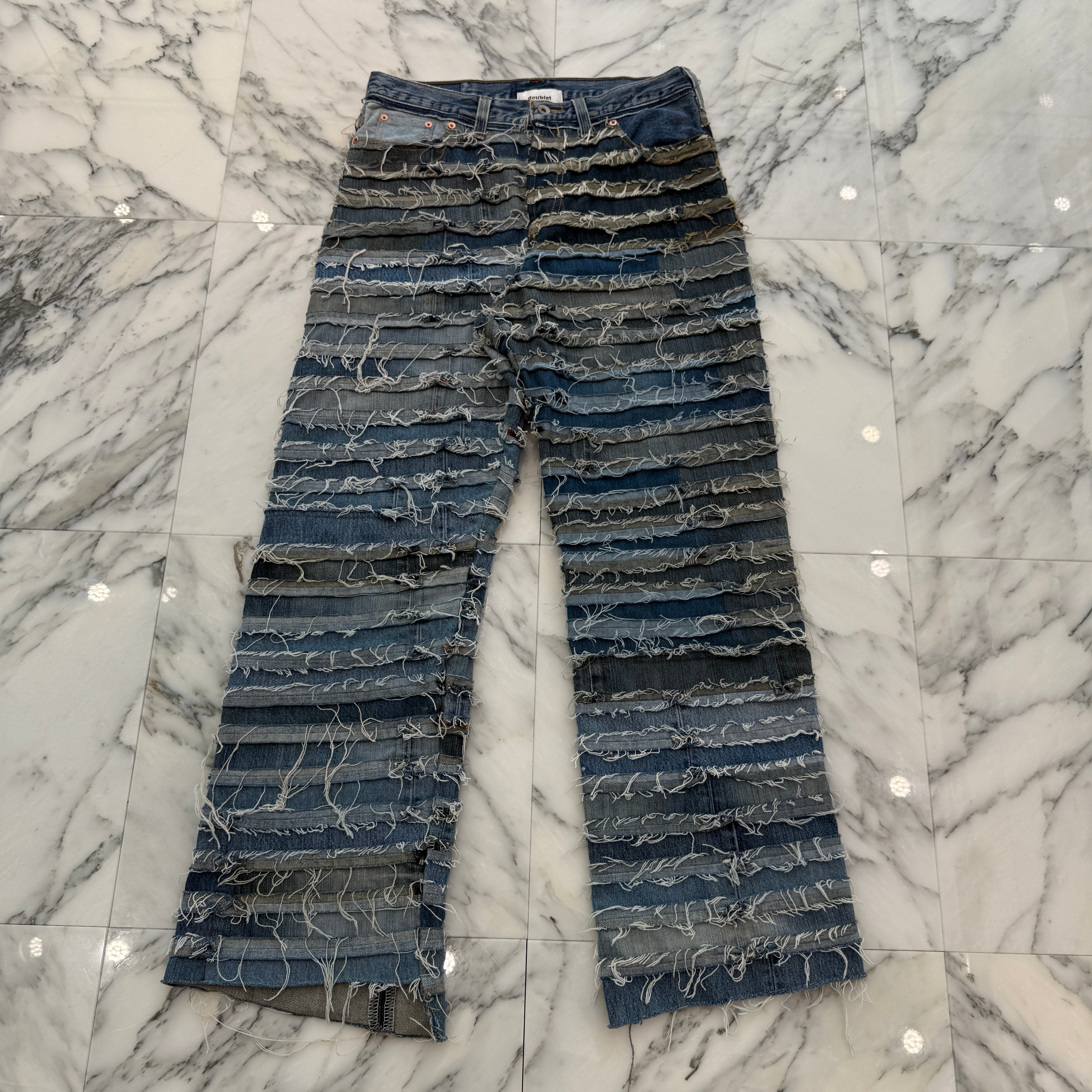 doublet 2024AW MUMMY Upcycle Denim Pants 24AW52PT290 Size M ダブレット マミー アップサイクル デニムパンツ サイズM