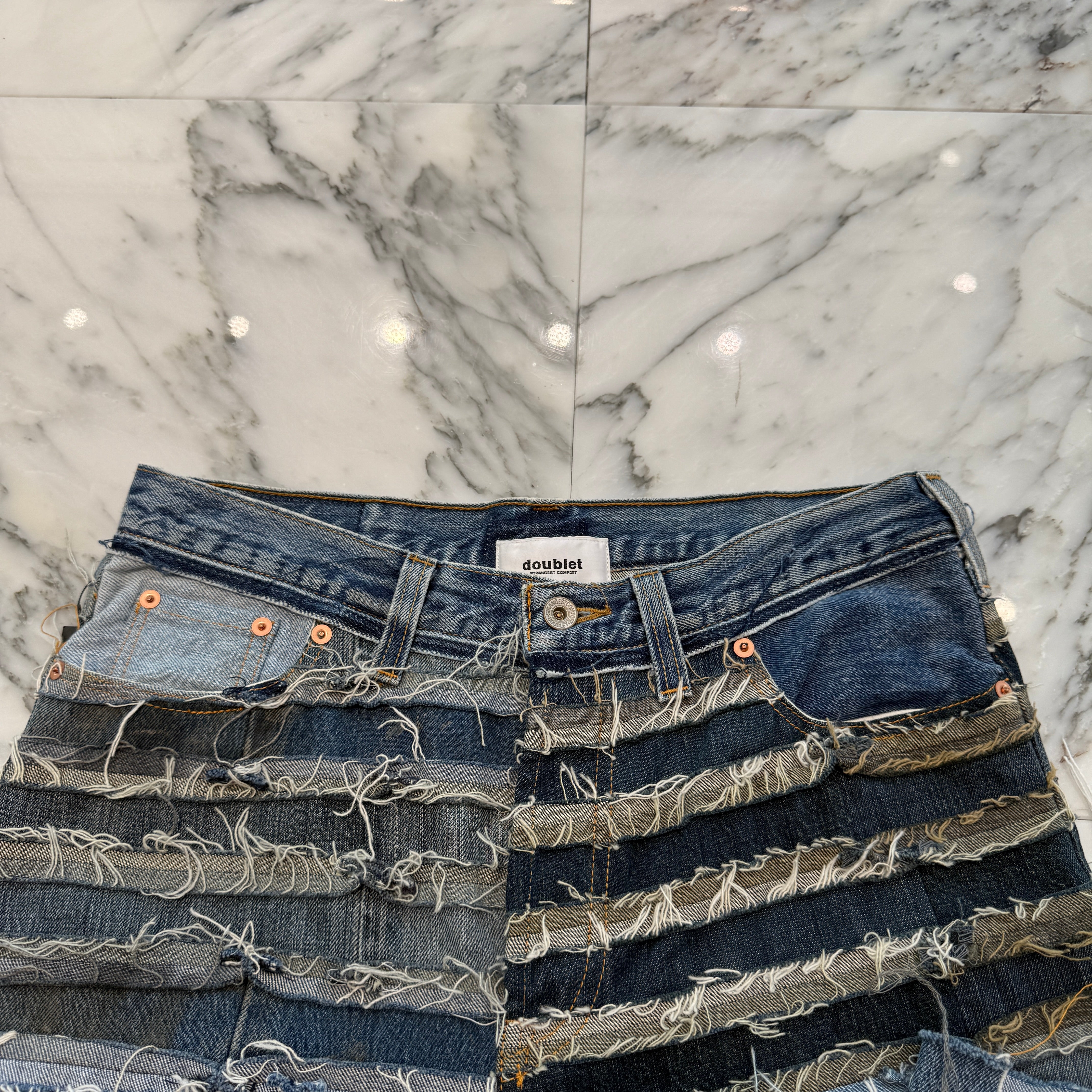 doublet 2024AW MUMMY Upcycle Denim Pants 24AW52PT290 Size M ダブレット マミー アップサイクル デニムパンツ サイズM