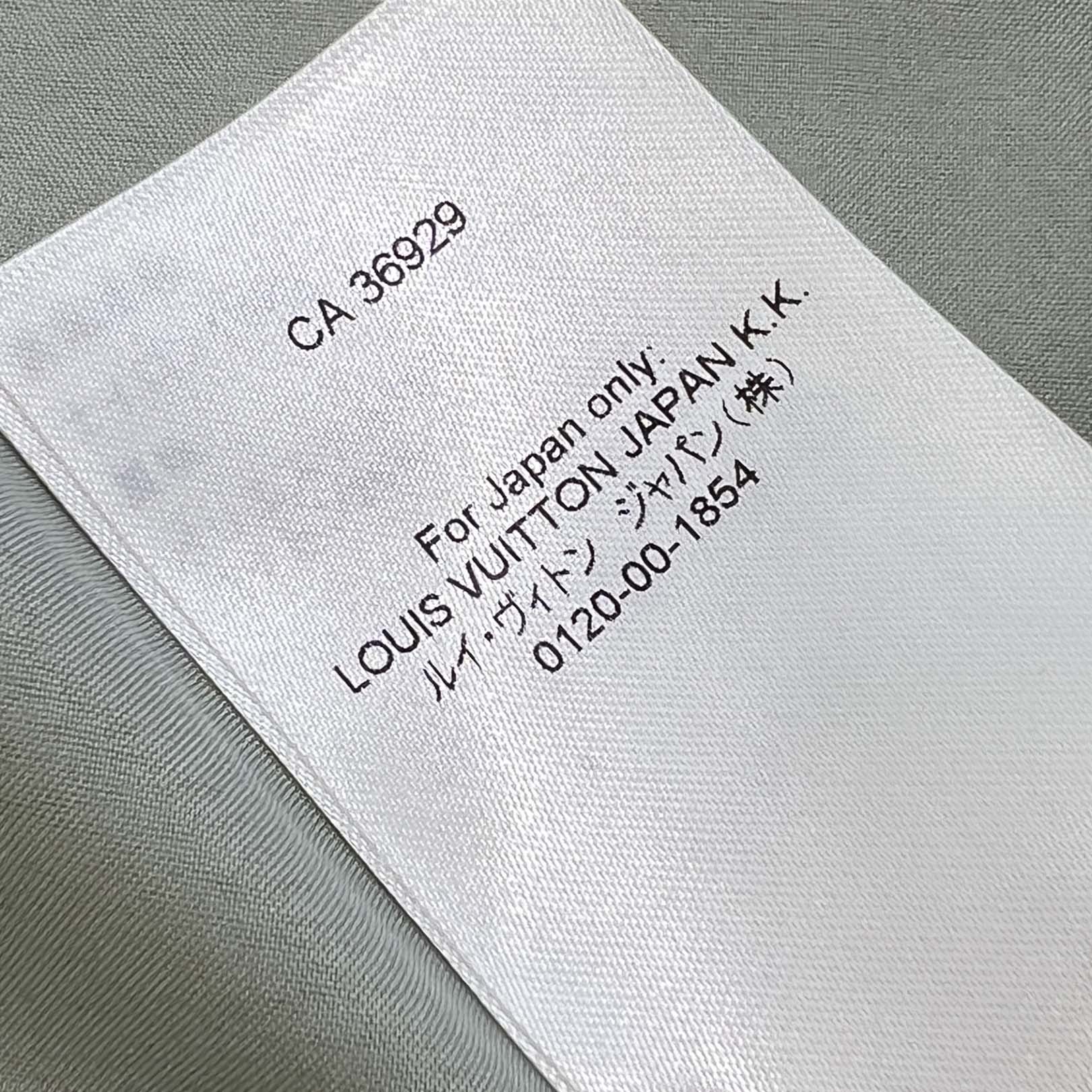 LOUIS VUITTON 2023AW Embroidered Light Weight Technical Bomber Jacket HPB71W Size 44 ルイヴィトン エンブロイダード ライトウェイト テクニカル ボンバージャケット サイズ44