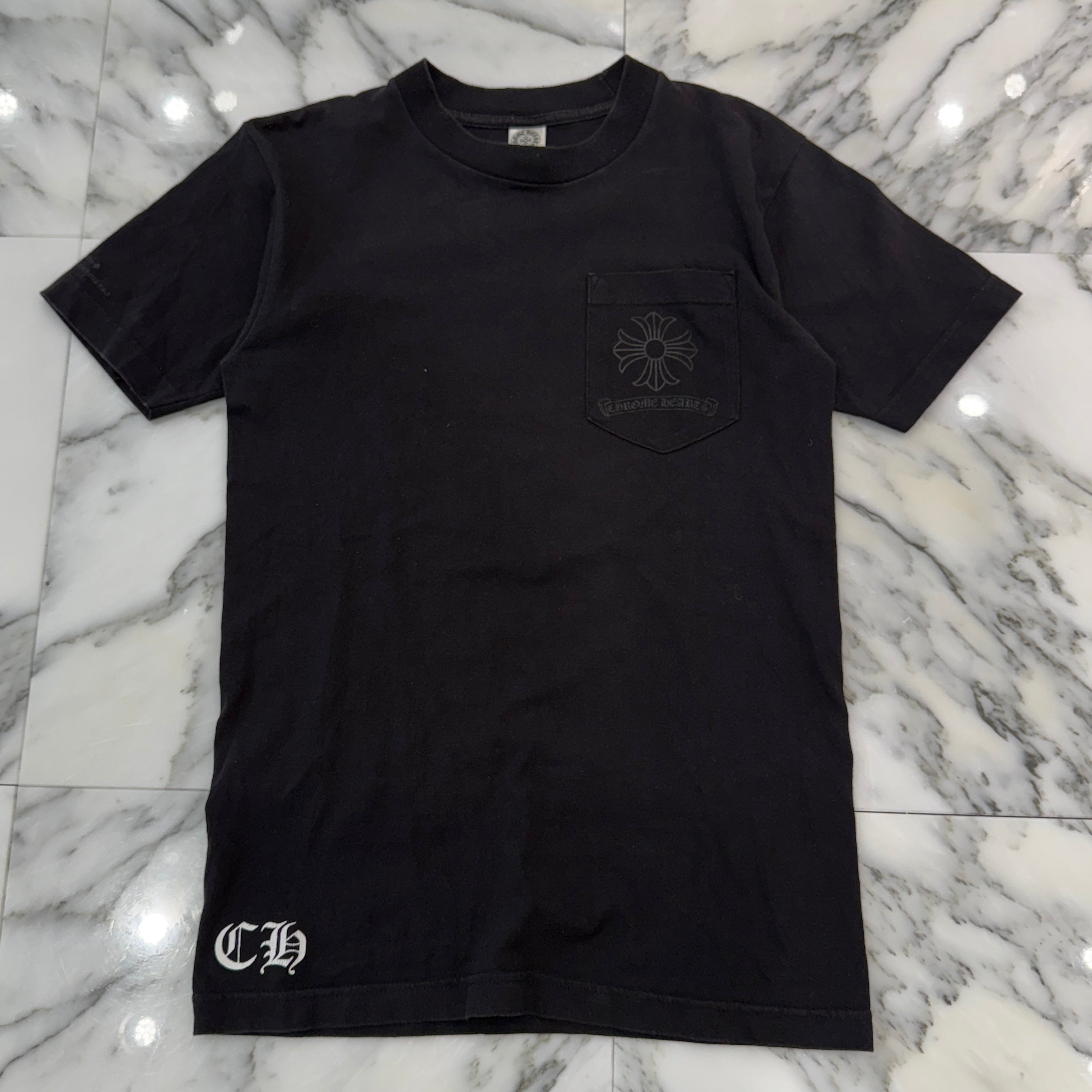 CHROME HEARTS Hollywood Limited Back CH Plus Tee Size S クロムハーツ ハリウッド限定 バックCHプラス Tシャツ サイズS