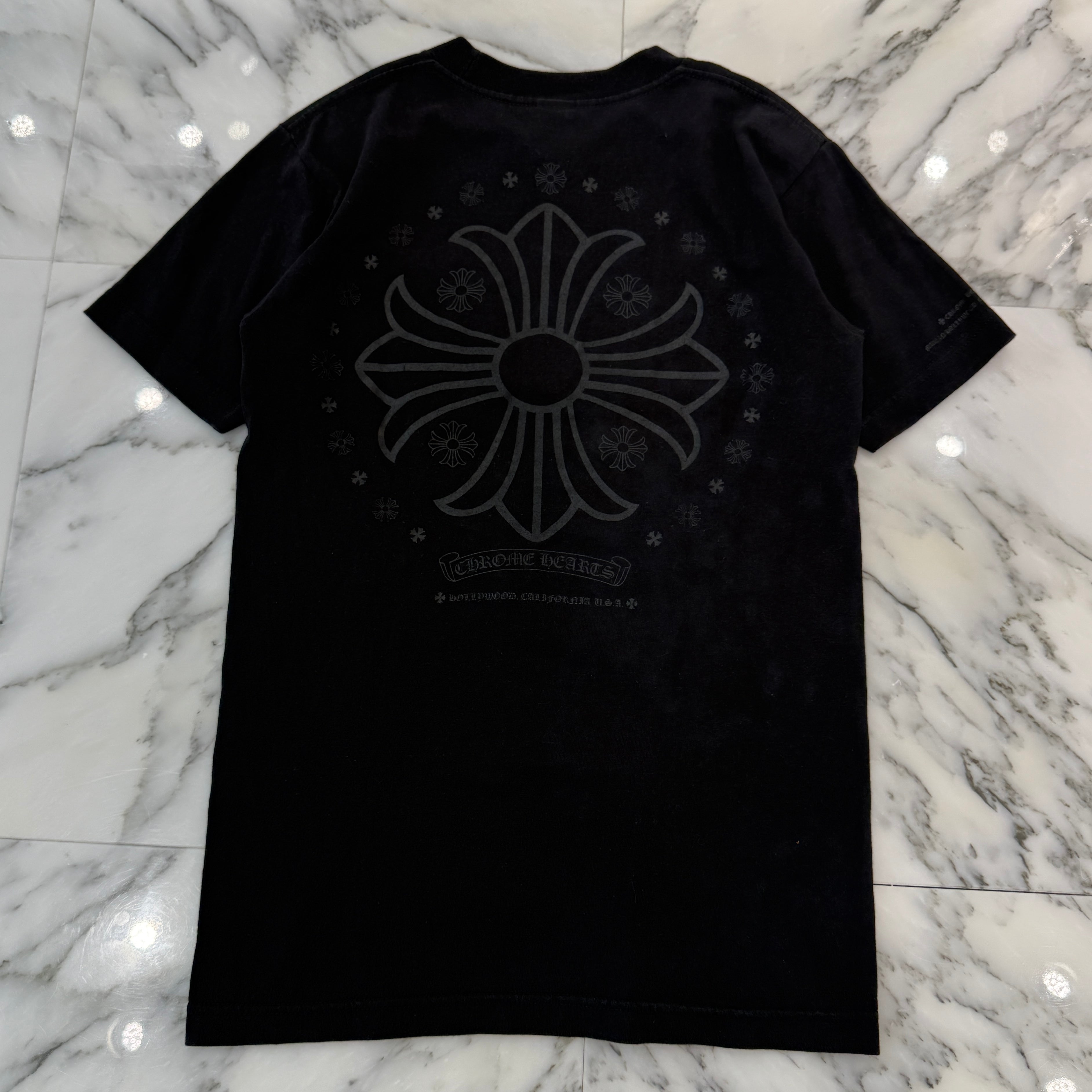 CHROME HEARTS Hollywood Limited Back CH Plus Tee Size S クロムハーツ ハリウッド限定 バックCHプラス Tシャツ サイズS
