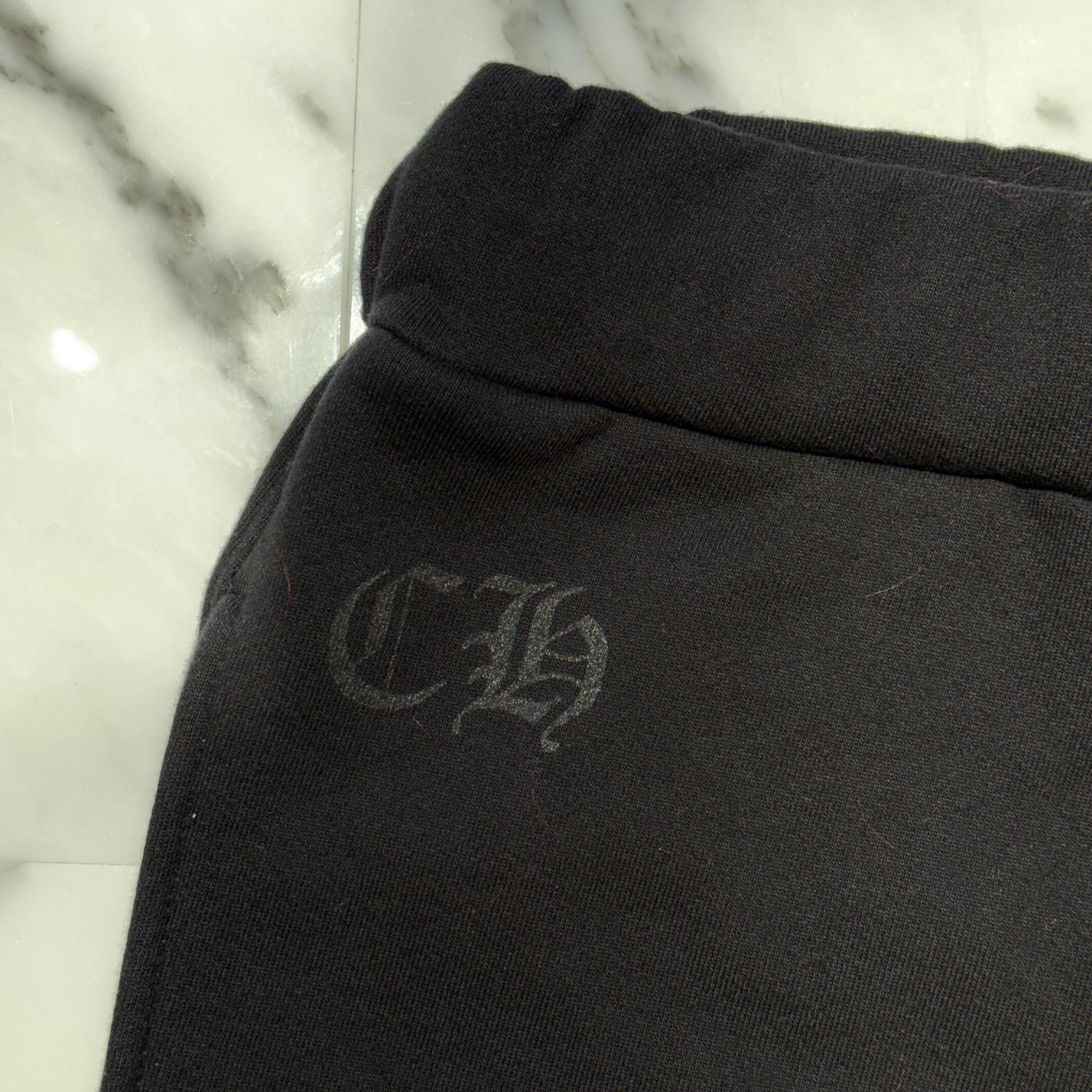 CHROME HEARTS Scroll Label Fuck You Side Logo Sweat Long Pants