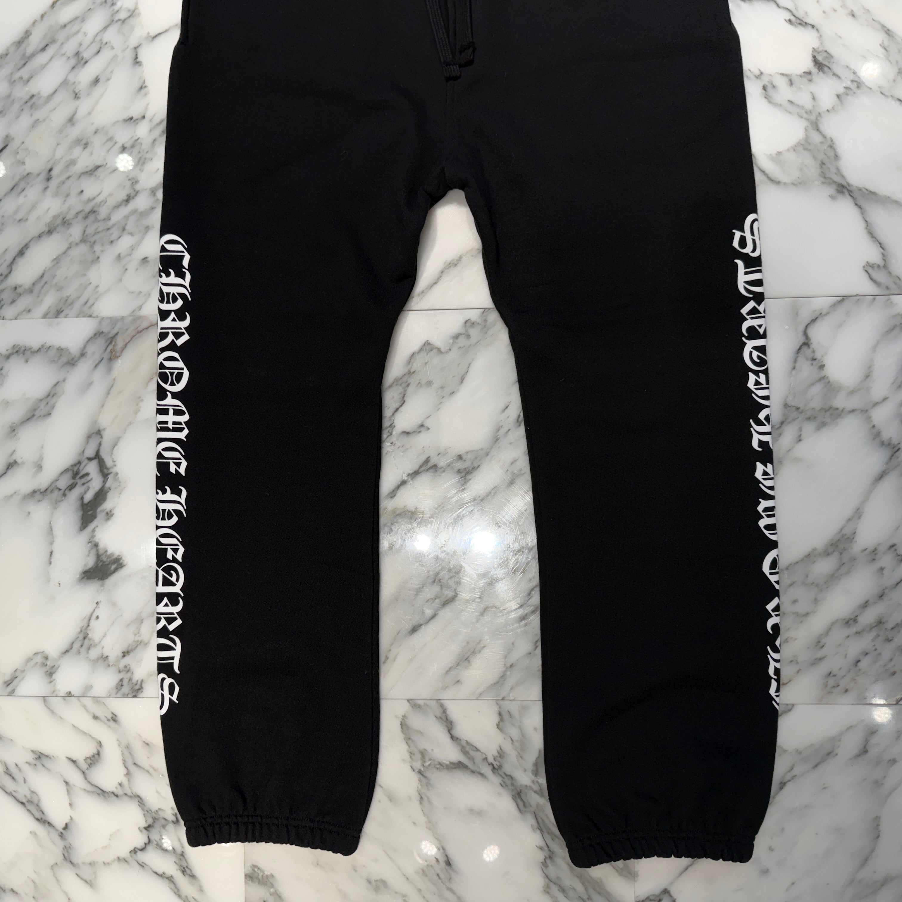 CHROME HEARTS Scroll Label Fuck You Side Logo Sweat Long Pants Size S クロムハーツ スクロールラベル ファックユー サイドロゴ スウェットロングパンツ サイズS