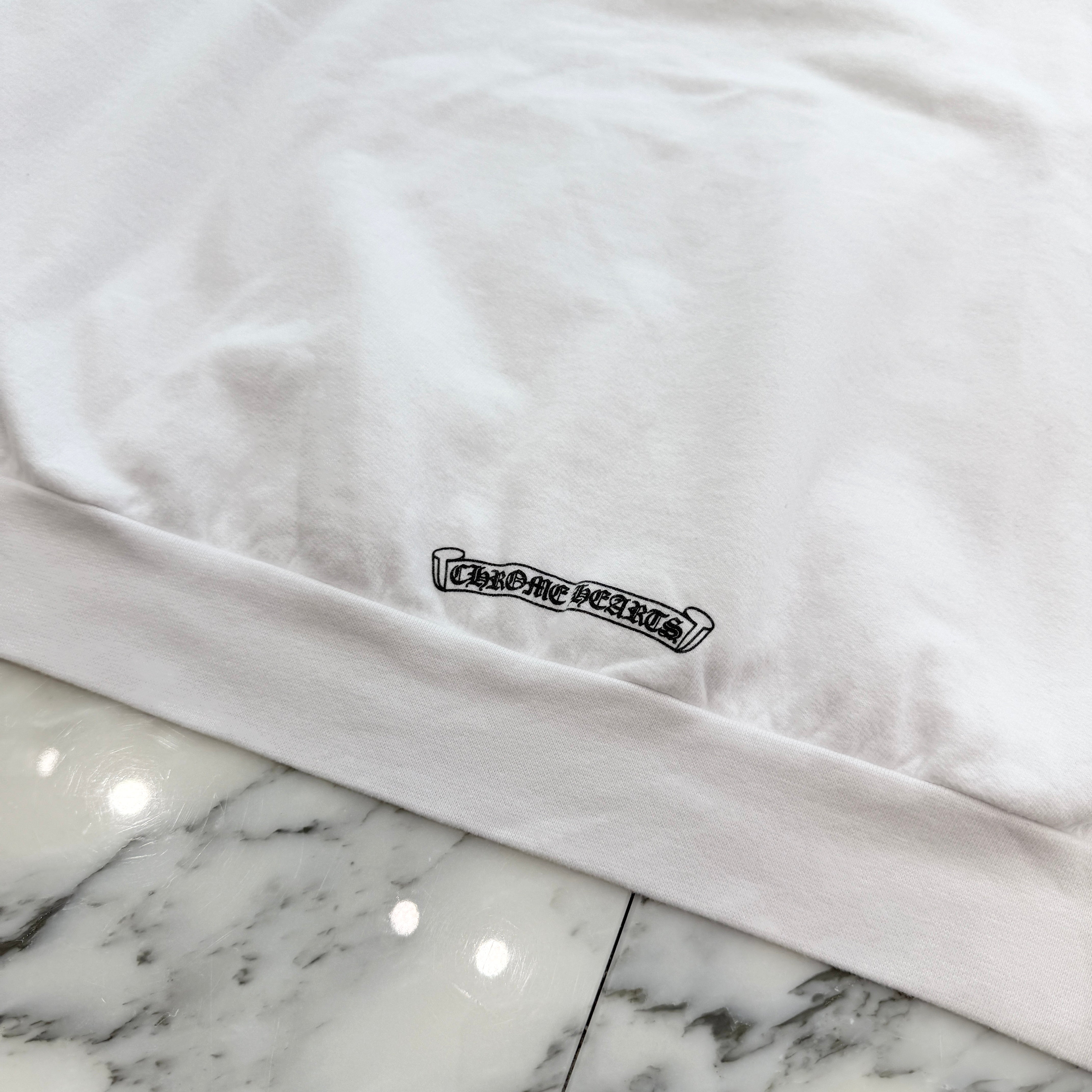 CHROME HEARTS × The Rolling Stones Lip & Tongue Print Pullover Hoodie Size XL クロムハーツ × ローリングストーンズ リップ&タン プリント プルオーバーフーディ サイズXL