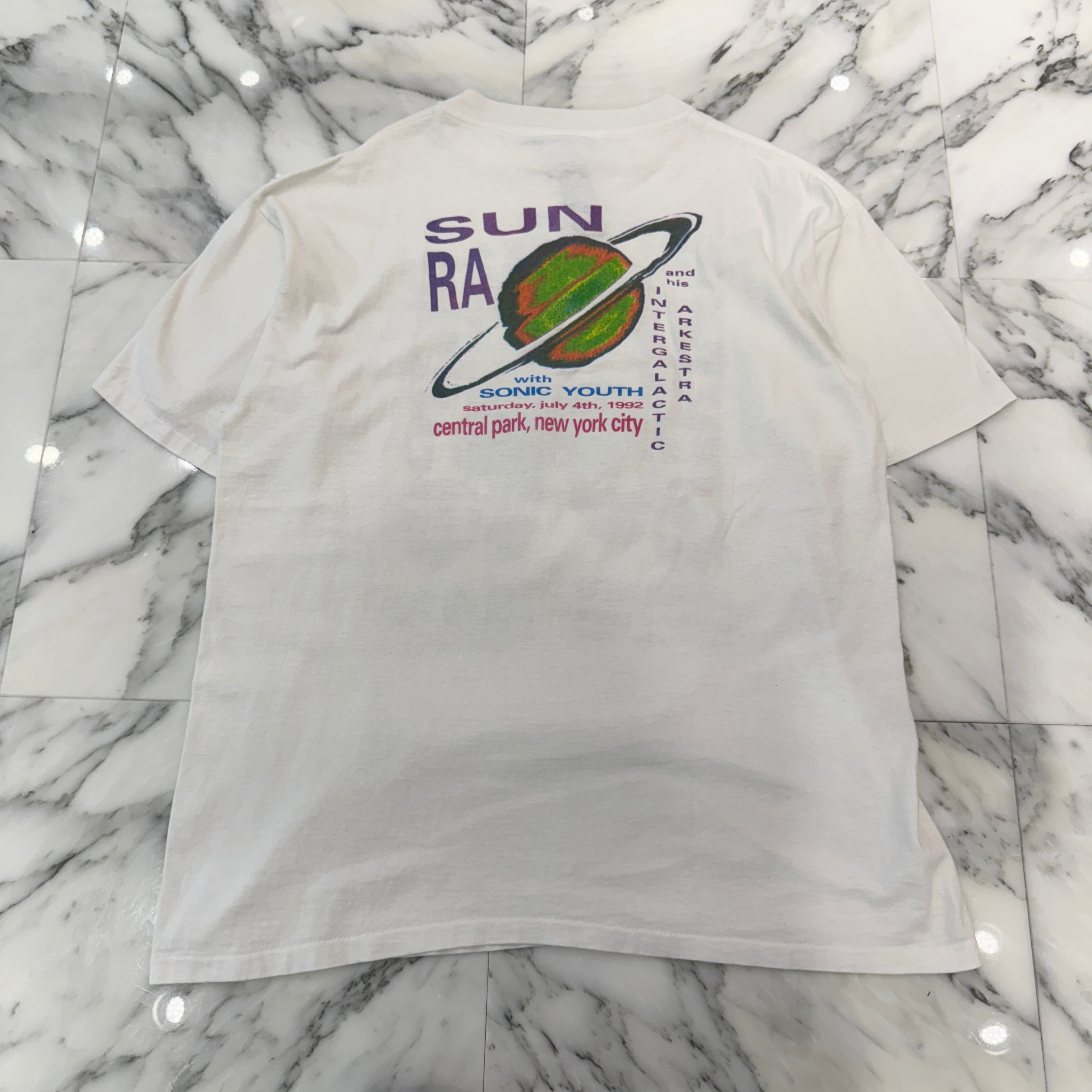 Vintage 90's SONIC YOUTH "Bomb Pop" 1992 All Sports S/S Tee Size XL 90's ソニックユース "ボムポップ" 1992 オールスポーツ社製 Tシャツ サイズXL