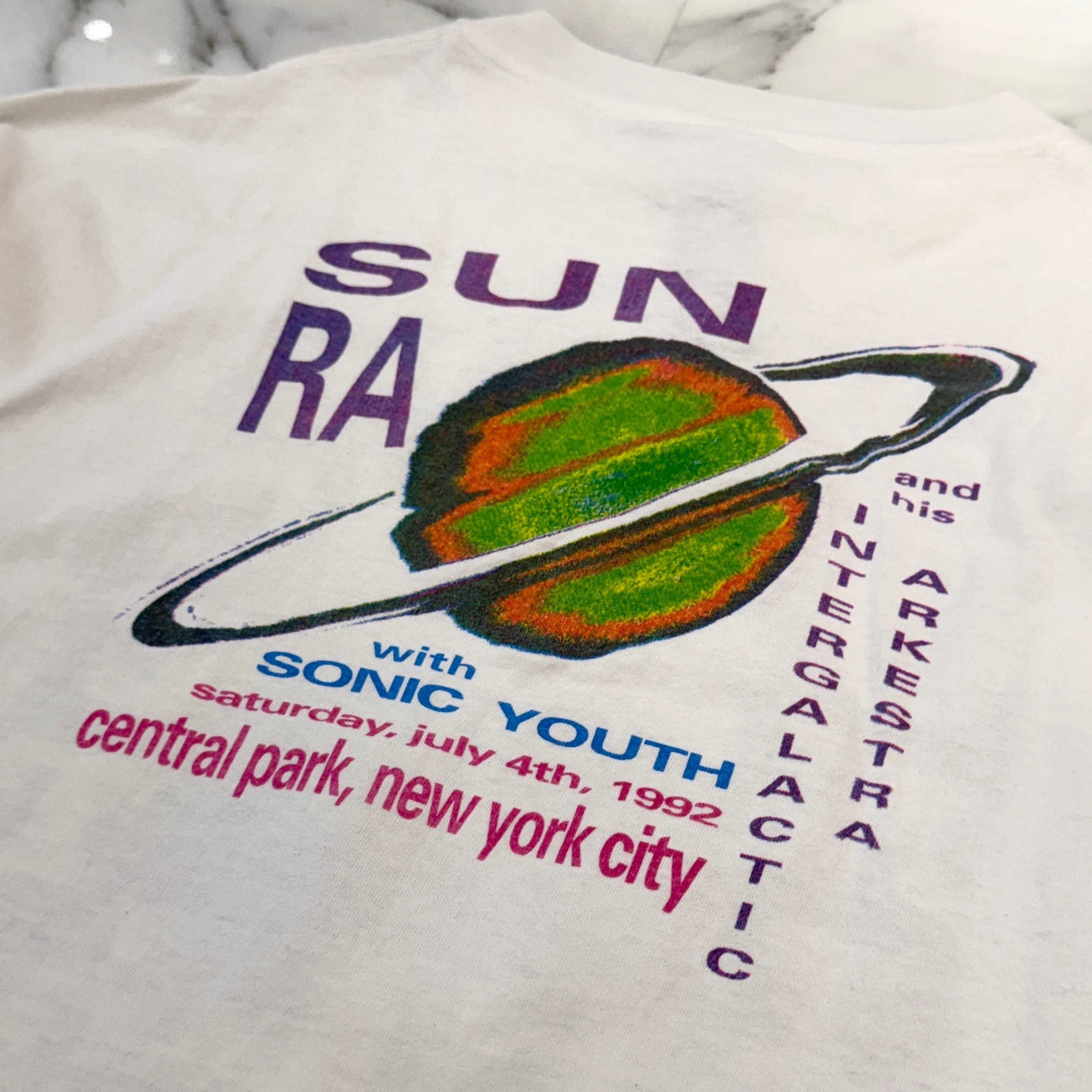 Vintage 90's SONIC YOUTH "Bomb Pop" 1992 All Sports S/S Tee Size XL 90's ソニックユース "ボムポップ" 1992 オールスポーツ社製 Tシャツ サイズXL