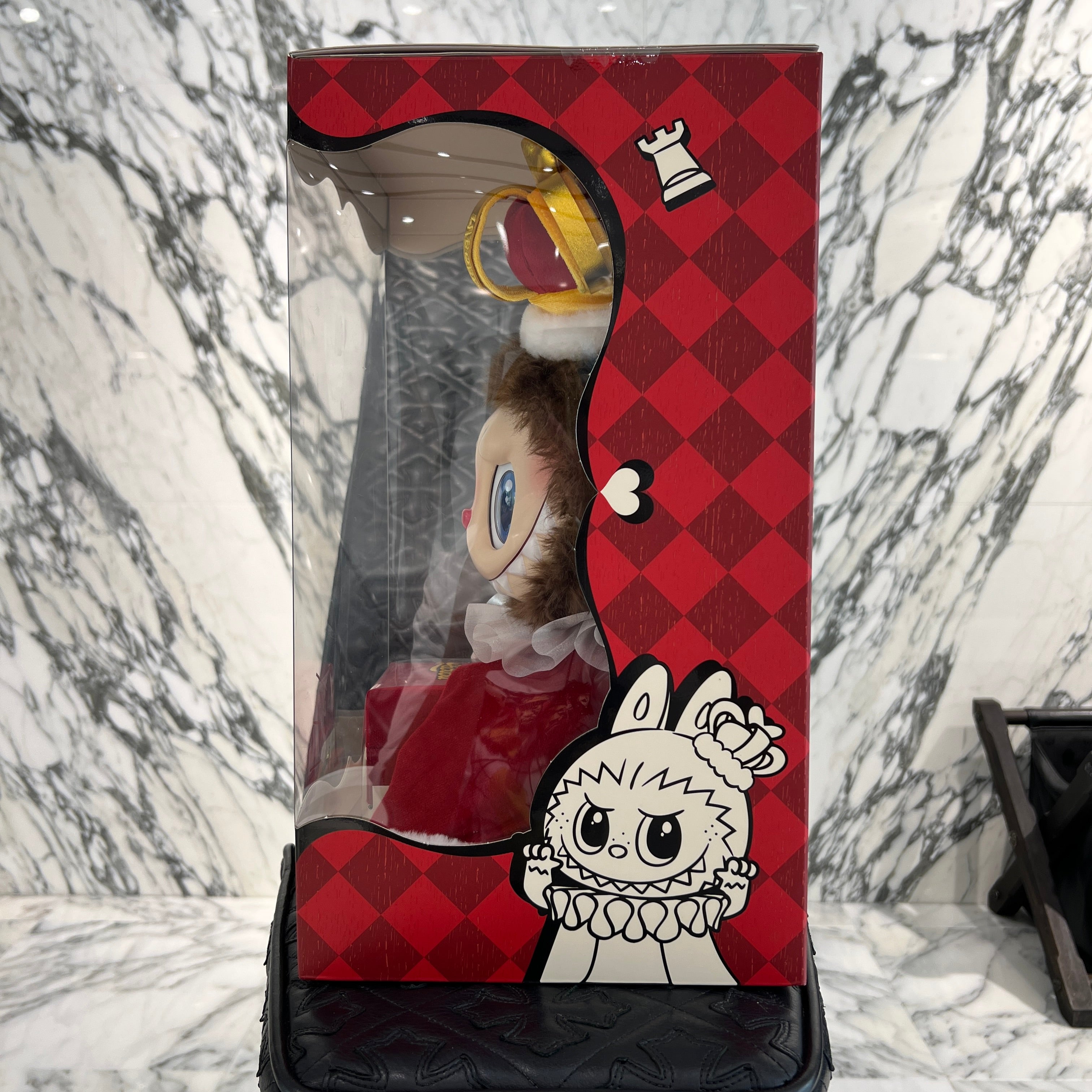 POP MART The Monsters LET'S CHECKMATE LABUBU ポップマート ザ・モンスターズ レッツ チェックメイト ラブブ ぬいぐるみ