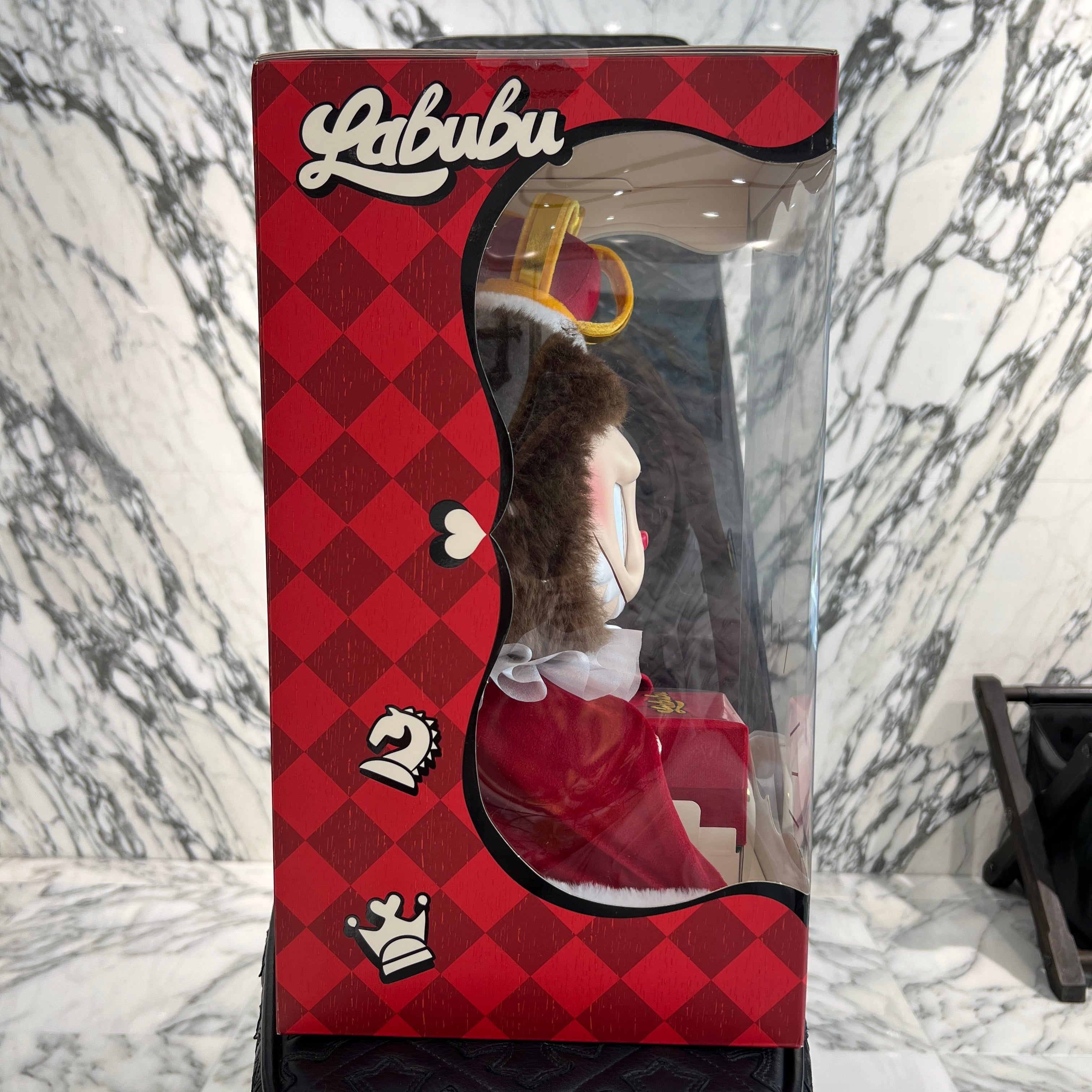 POP MART The Monsters LET'S CHECKMATE LABUBU ポップマート ザ・モンスターズ レッツ チェックメイト ラブブ ぬいぐるみ