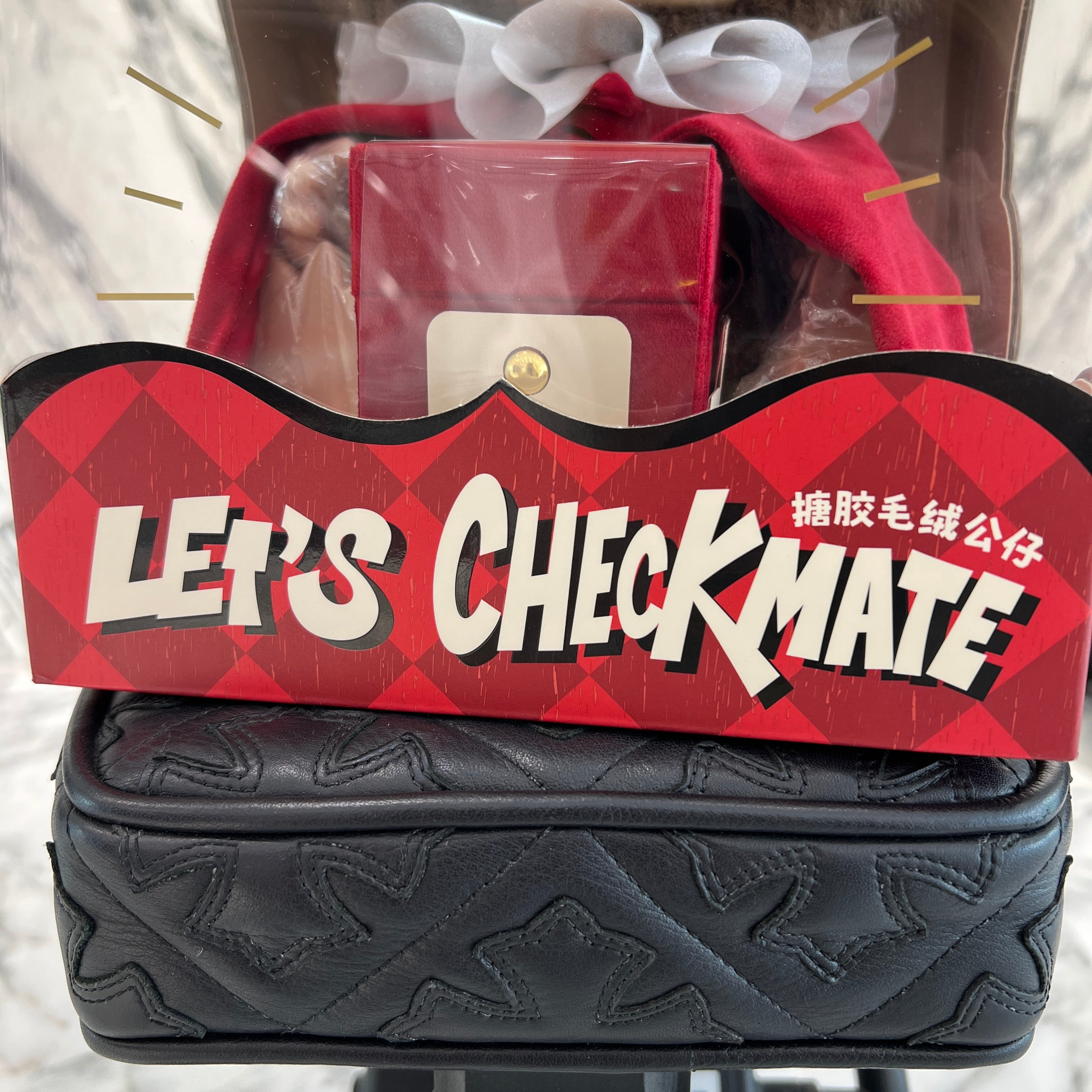 POP MART The Monsters LET'S CHECKMATE LABUBU ポップマート ザ・モンスターズ レッツ チェックメイト ラブブ ぬいぐるみ