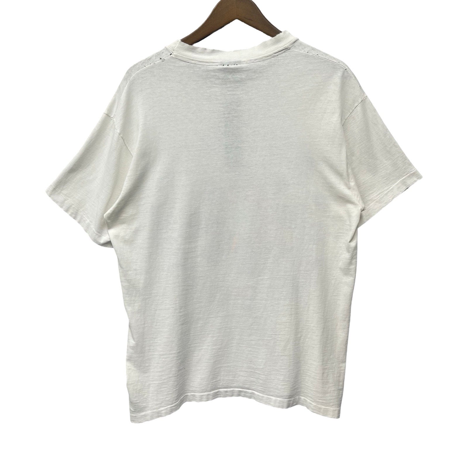 Vintage 90's Red Hot Chili Peppers 1990 "Sperm" Logo S/S Tee Size L