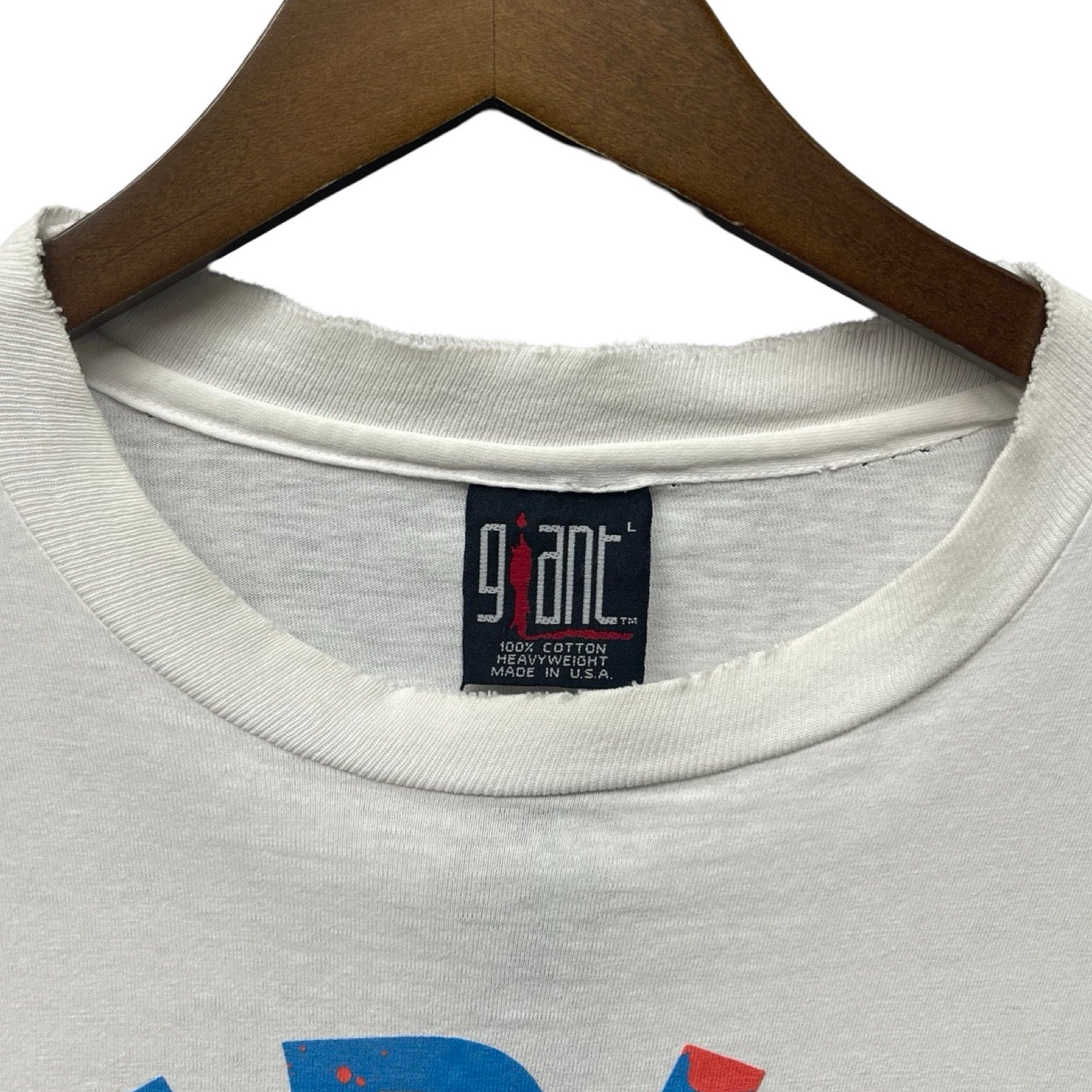 Vintage 90's Red Hot Chili Peppers 1990 "Sperm" Logo S/S Tee Size L