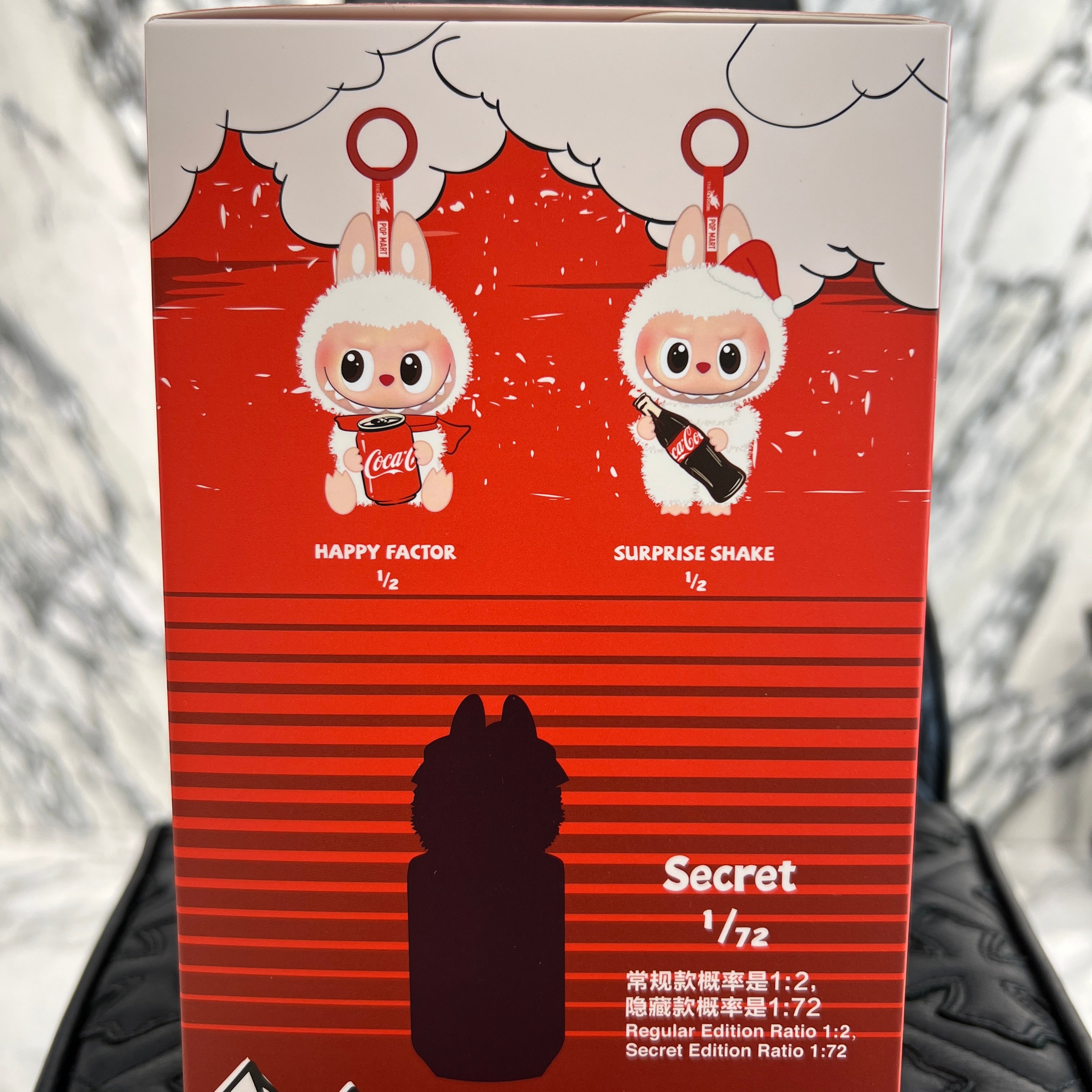 POP MART The Monsters COCA COLA Vinyl Face LABUBU ポップマート ザ・モンスターズ コカ・コーラ ビニールフェイス ラブブ ストラップ