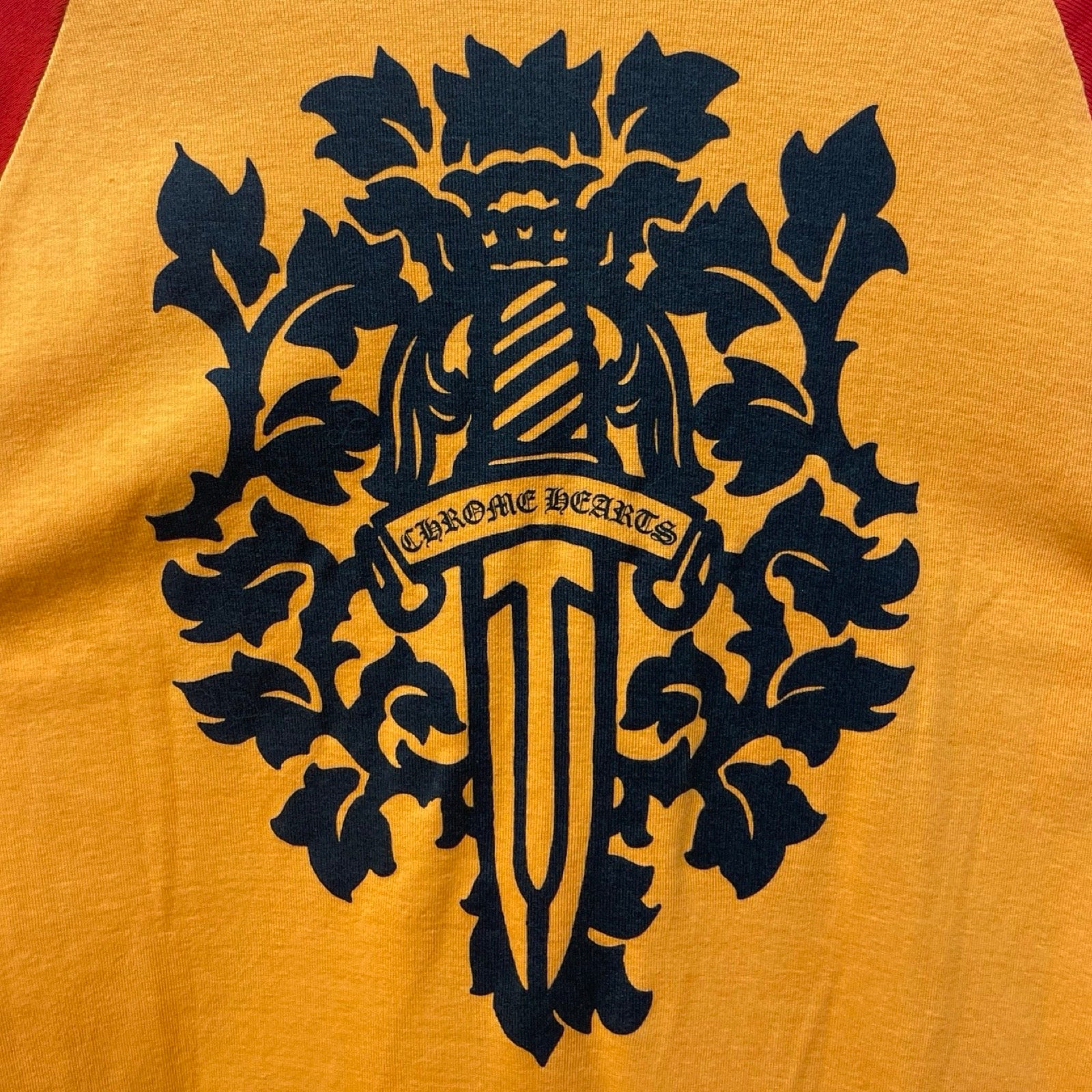 CHROME HEARTS Miami Limited Vine Dagger Long Sleeve Tee Size M