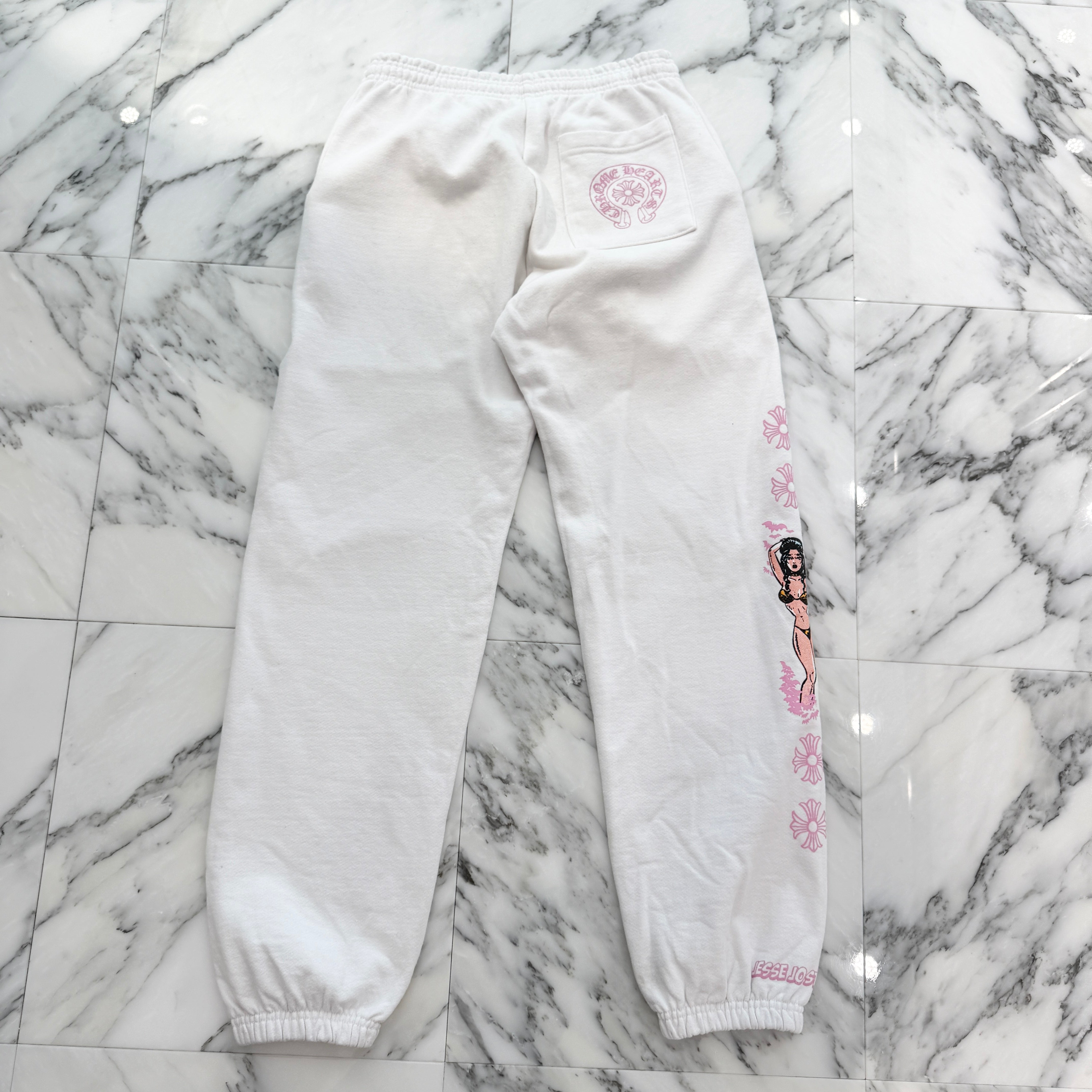 CHROME HEARTS × DEADLLY DOLL JESSE JO STARK Sweat Pants Size M クロムハーツ × デッドリドール ジェシー・ジョー・スターク スウェットパンツ サイズM