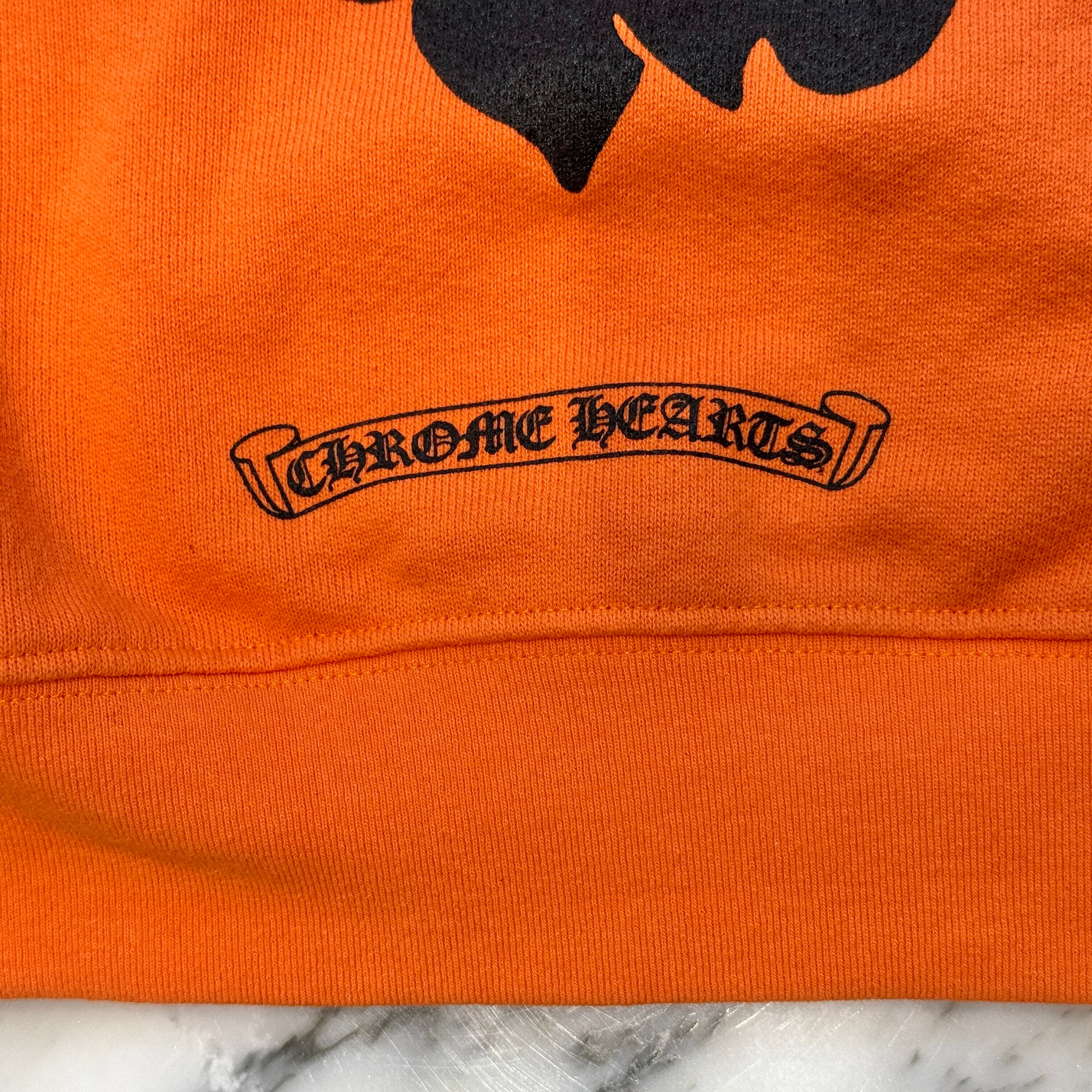 CHROME HEARTS VINE DGR Pullover Hoodie Size L