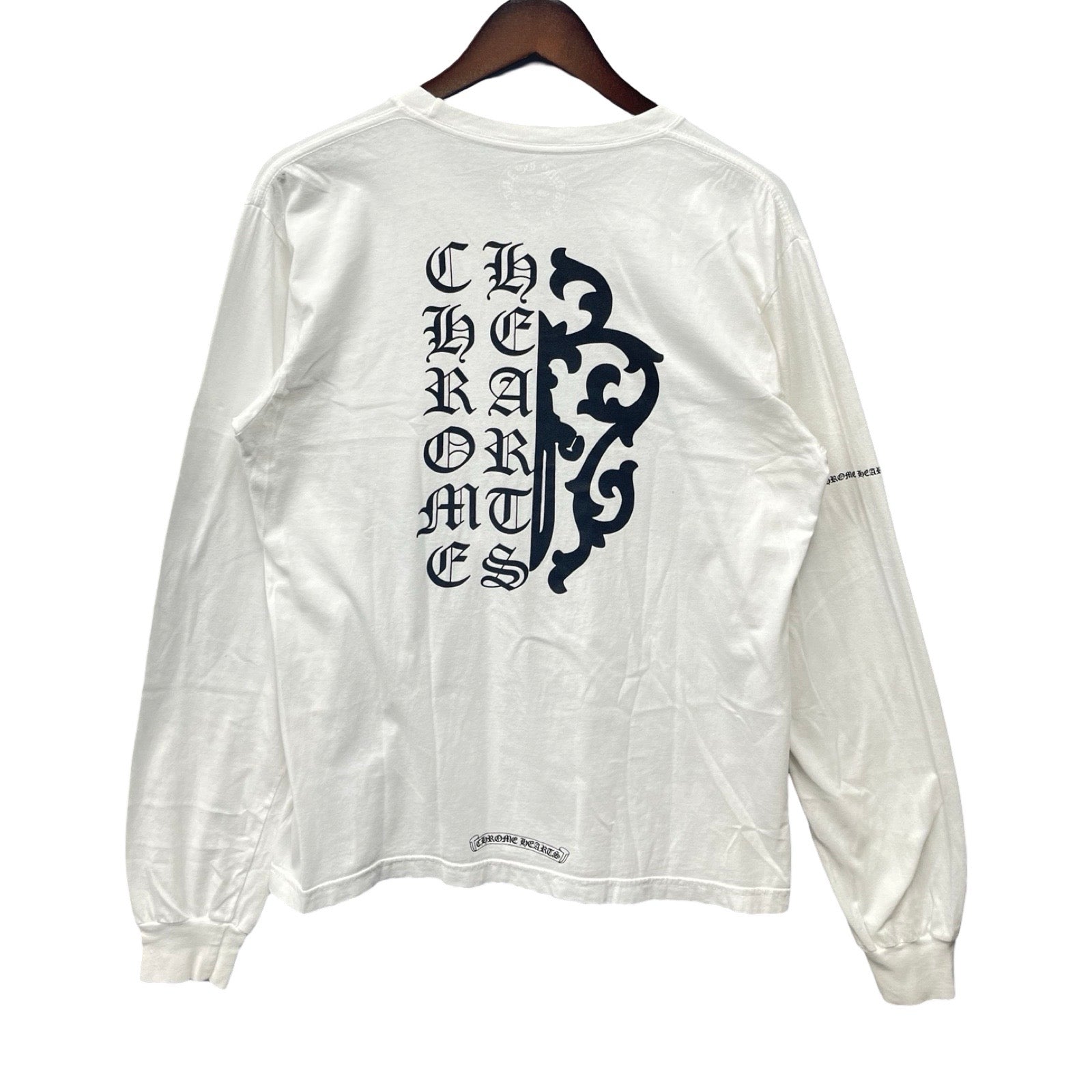 CHROME HEARTS Vine Dagger Long Sleeve Tee Size L