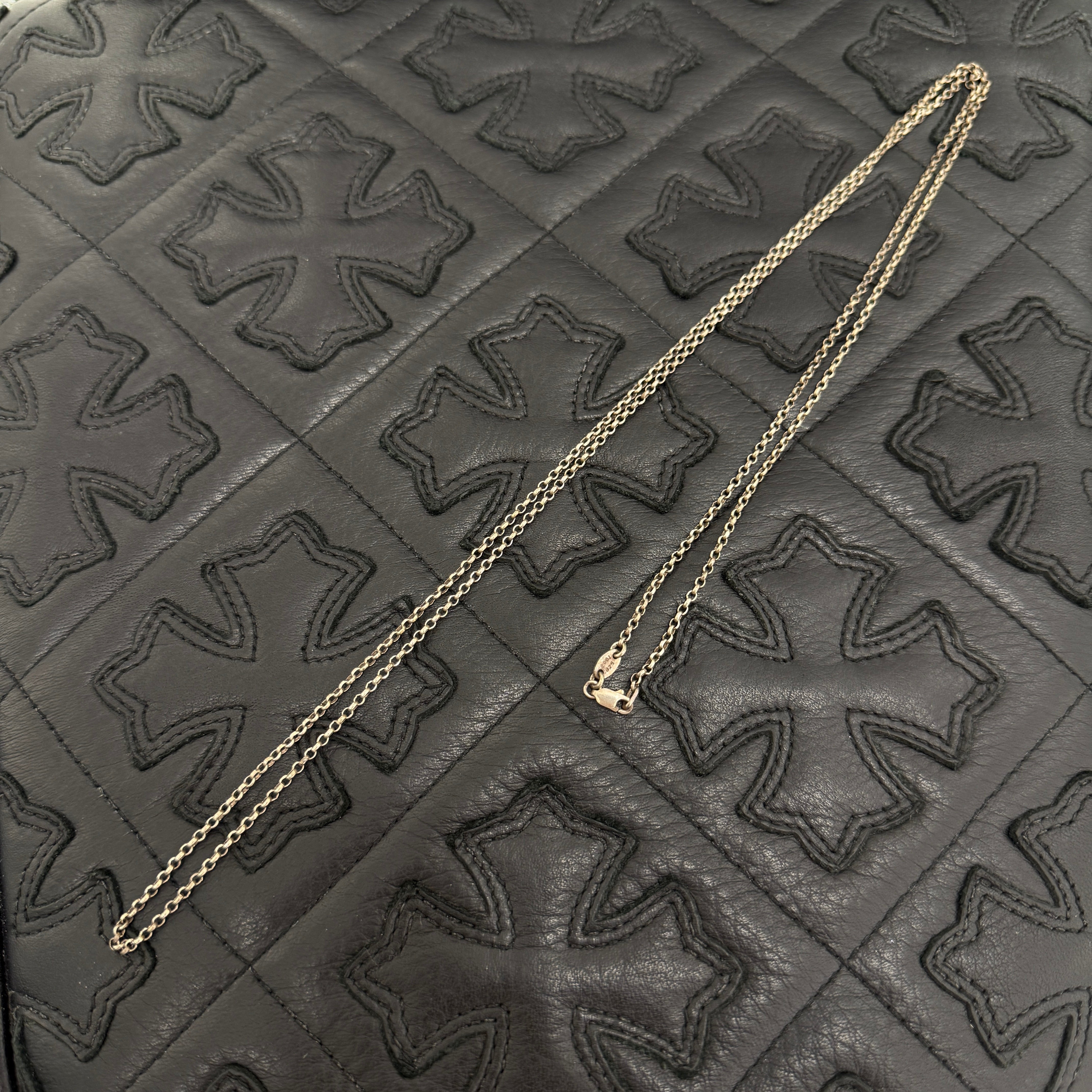 CHROME HEARTS Roll Chain Necklace Size 35 Inch クロムハーツ ロールチェーン ネックレス サイズ35インチ