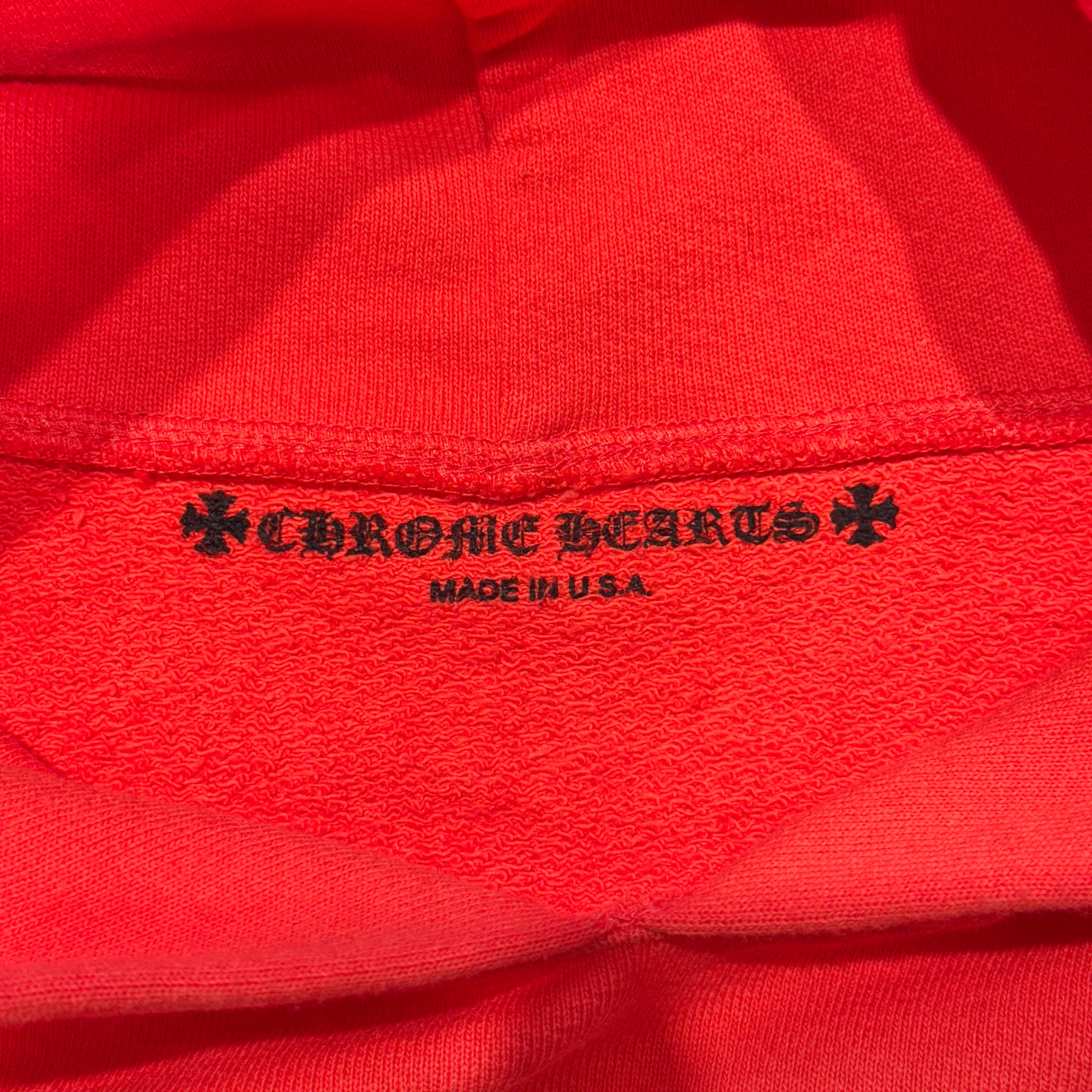 CHROME HEARTS×MATTY BOY 2023SS Sadistic Lipstick Pullover Hoodie Size L