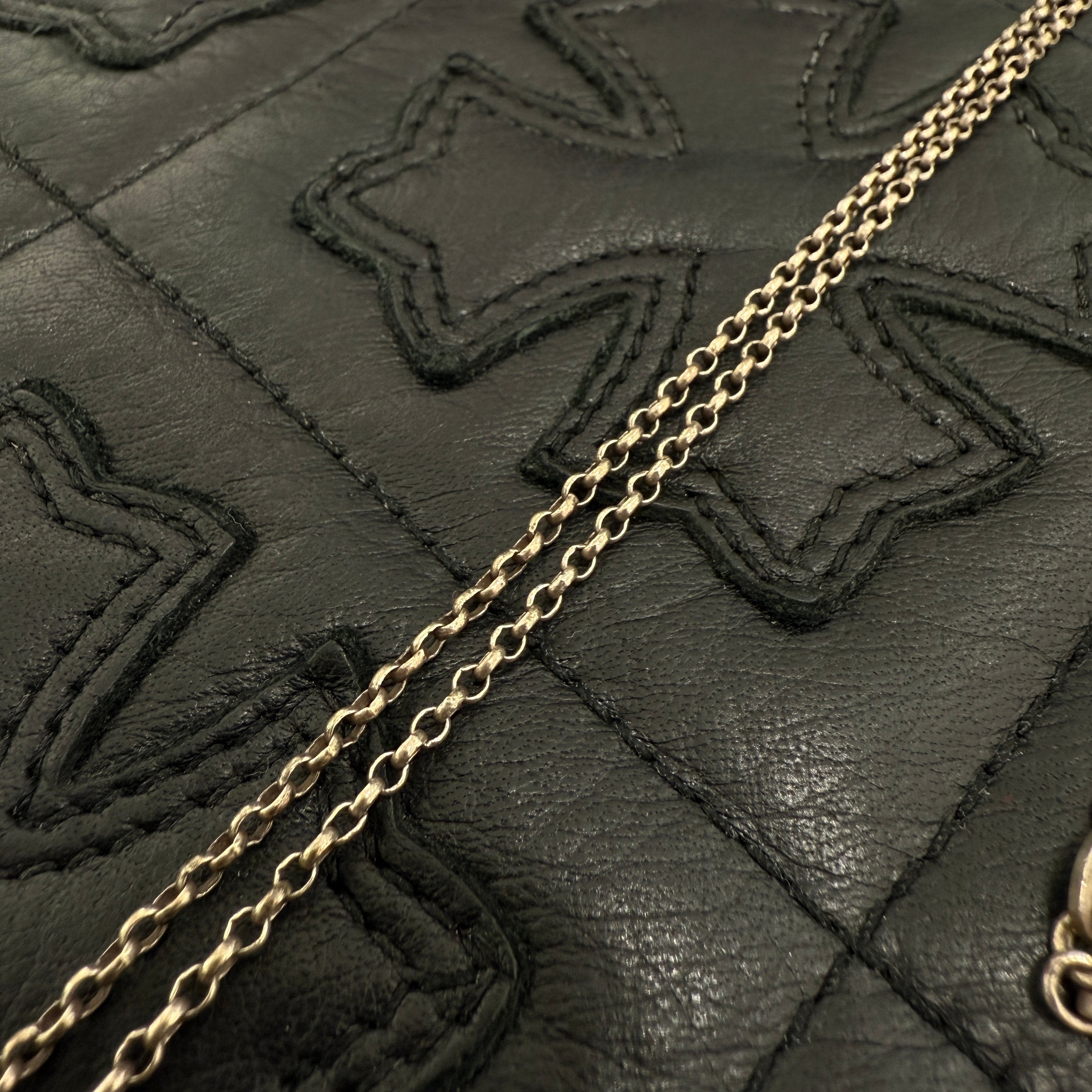 CHROME HEARTS Roll Chain Necklace Size 35 Inch クロムハーツ ロールチェーン ネックレス サイズ35インチ