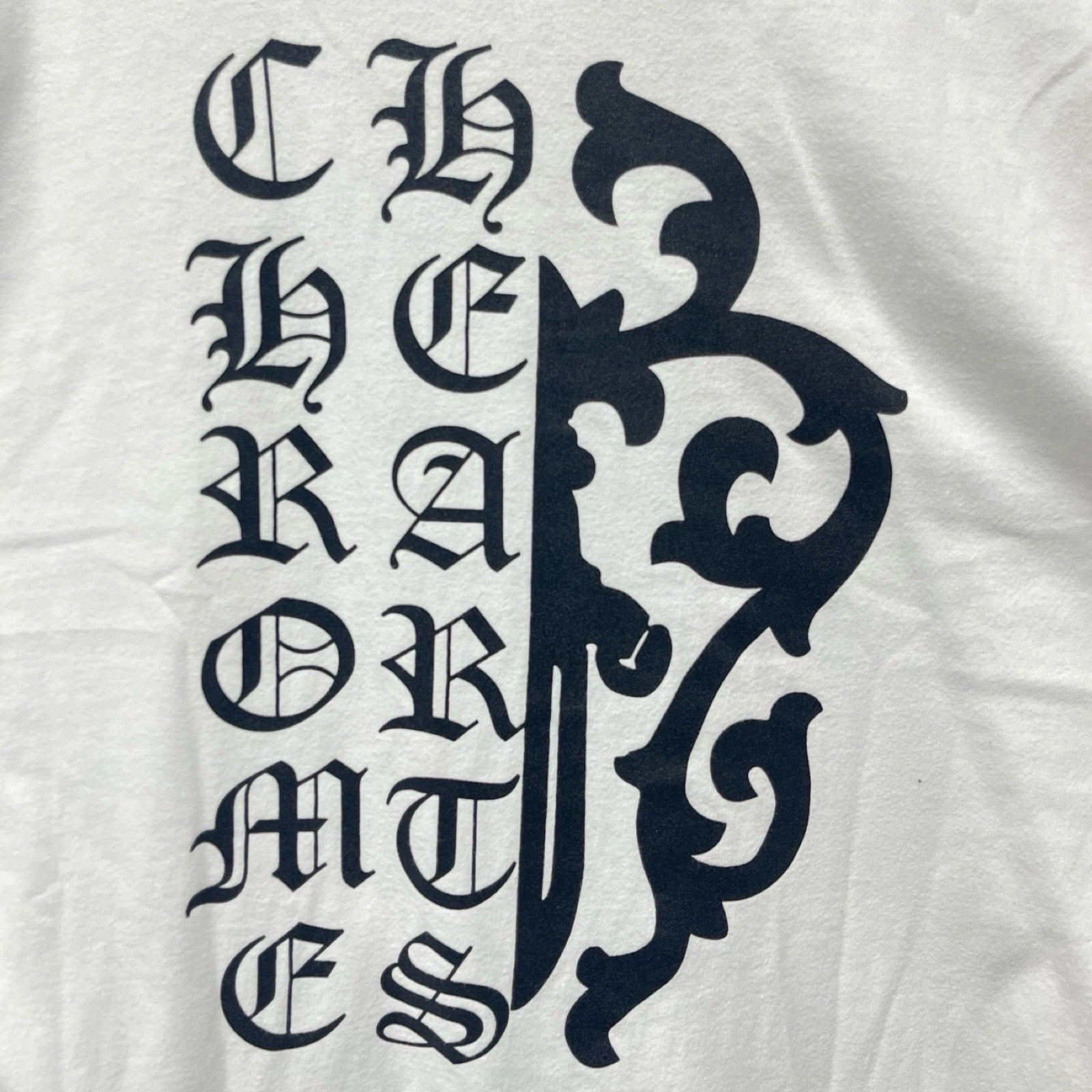 CHROME HEARTS Vine Dagger Long Sleeve Tee Size L