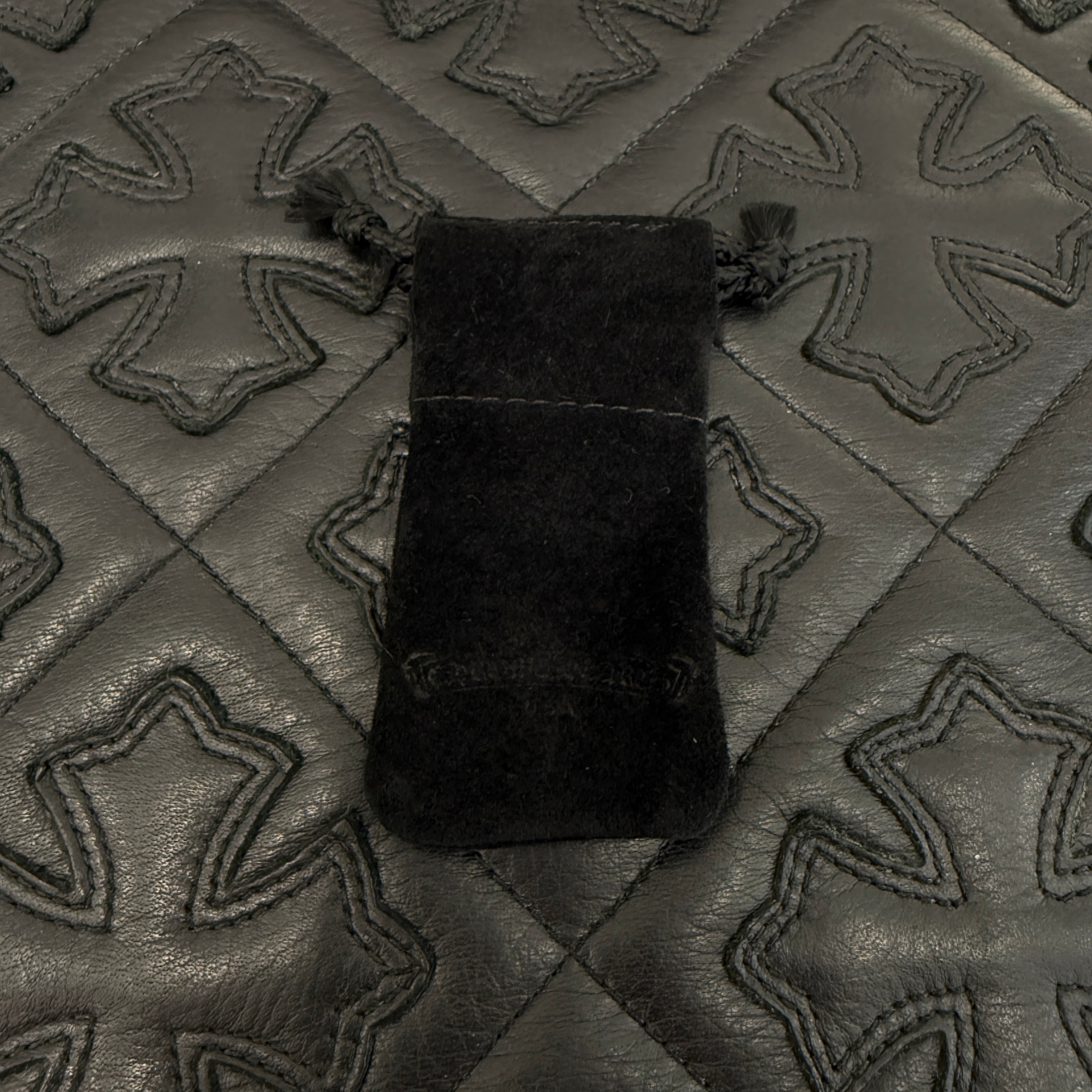 CHROME HEARTS 22K Cross Ball STUD Earrings クロムハーツ 22K クロスボール スタッド イヤリング ピアス