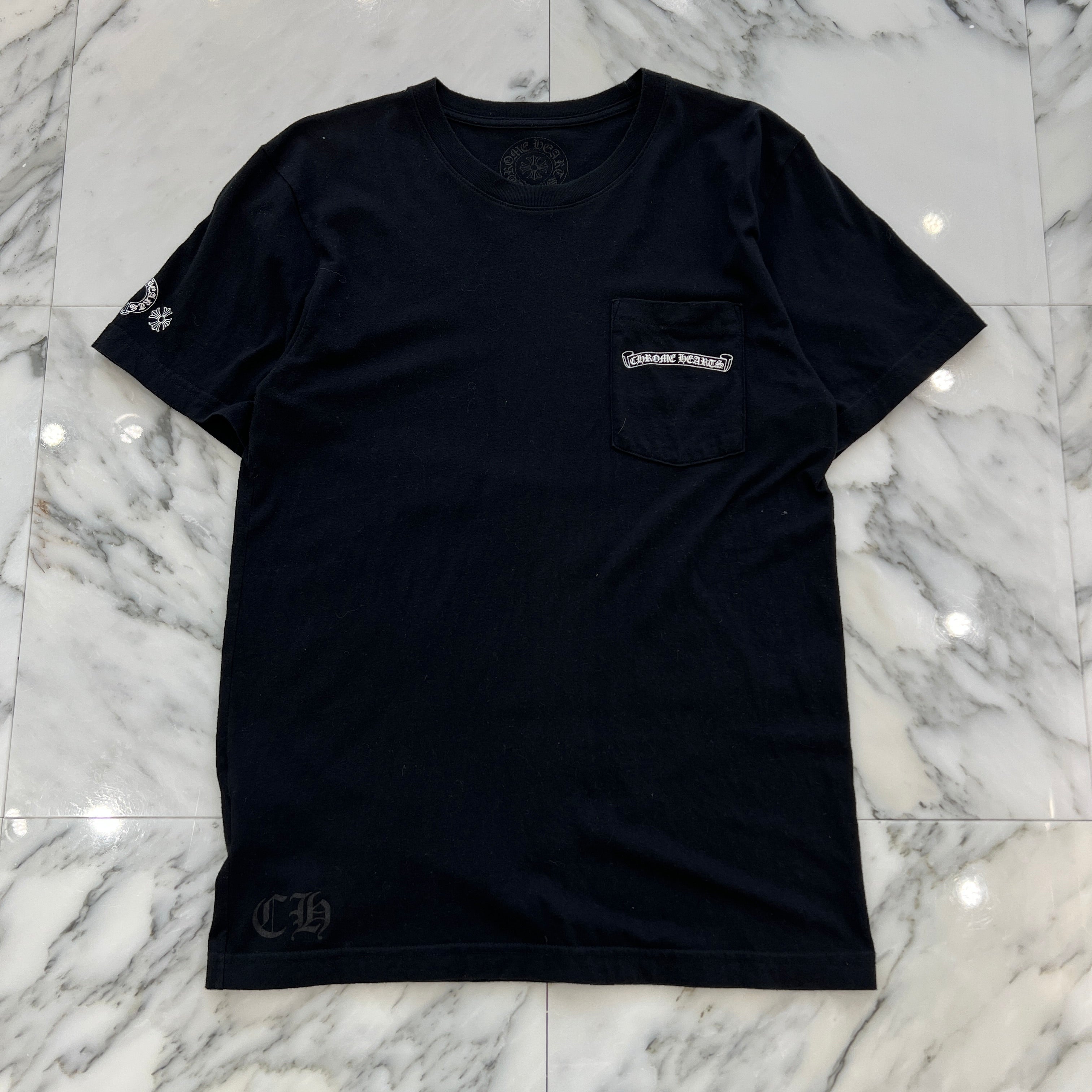 CHROME HEARTS MLTCOL CEM CRS Tee Size M クロムハーツ マルチカラー セメタリークロス Tシャツ サイズM