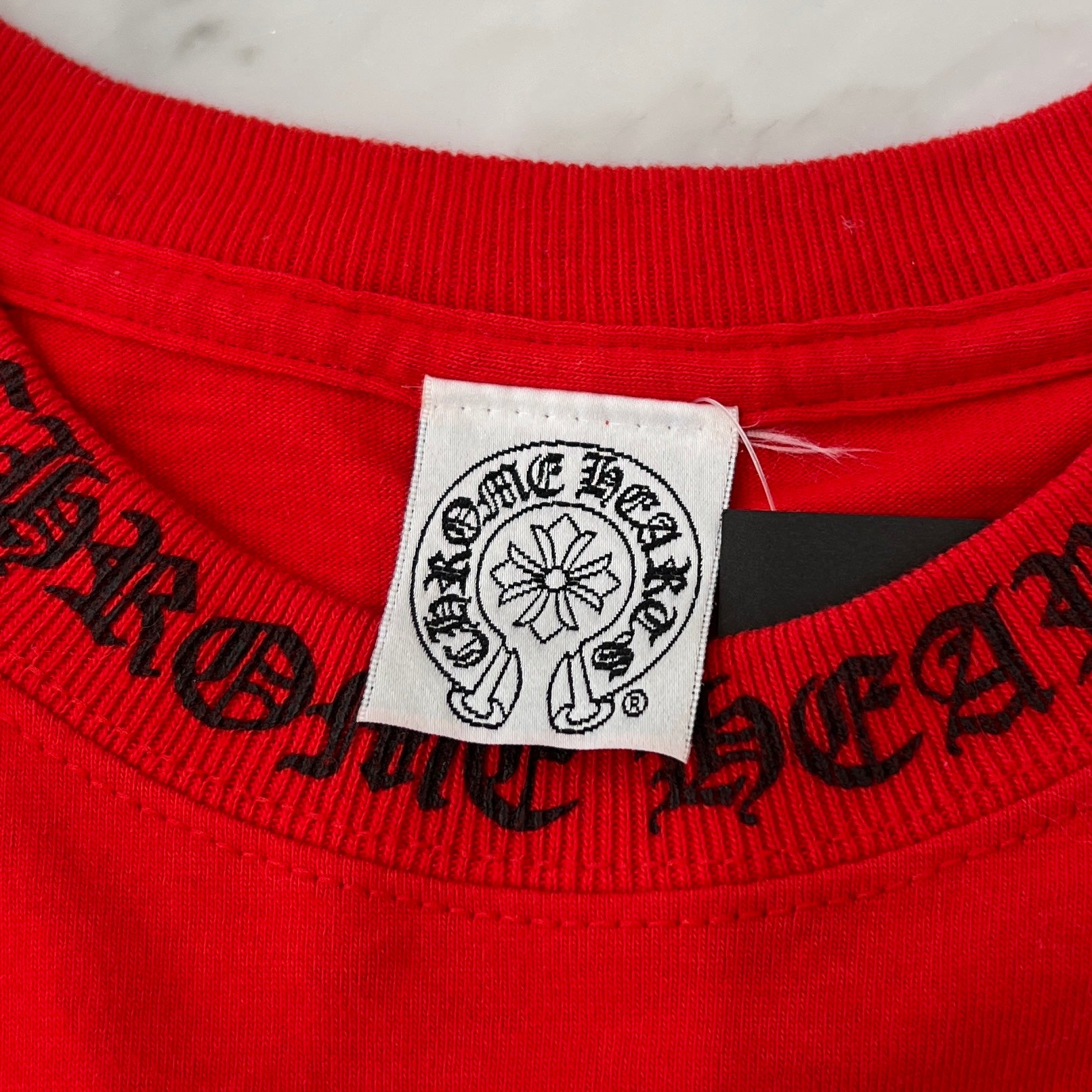 CHROME HEARTS Neck Logo Vine Dagger Tee Size M クロムハーツ ネックロゴ ヴァインダガー Tシャツ サイズM