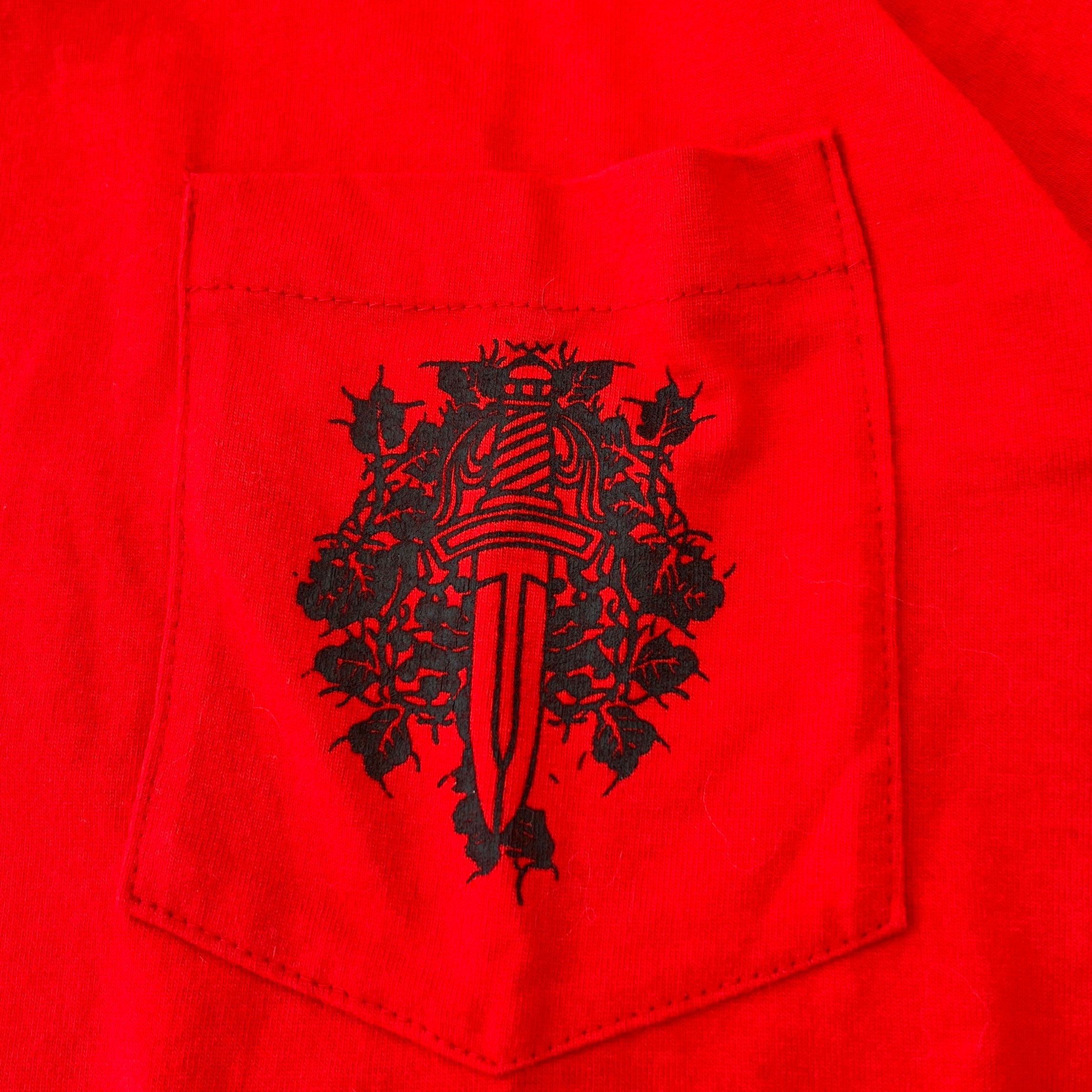 CHROME HEARTS Neck Logo Vine Dagger Tee Size M クロムハーツ ネックロゴ ヴァインダガー Tシャツ サイズM