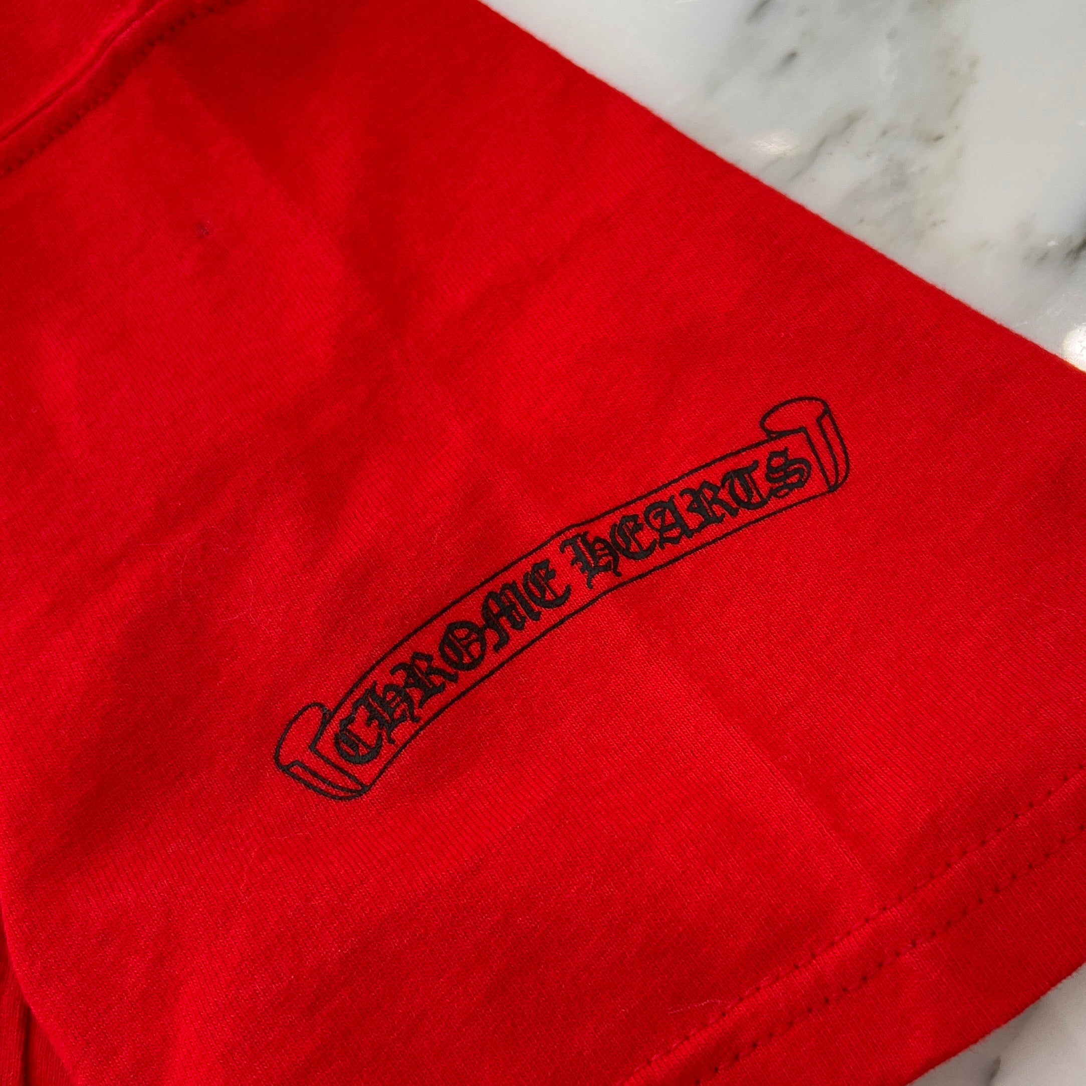 CHROME HEARTS Neck Logo Vine Dagger Tee Size M クロムハーツ ネックロゴ ヴァインダガー Tシャツ サイズM