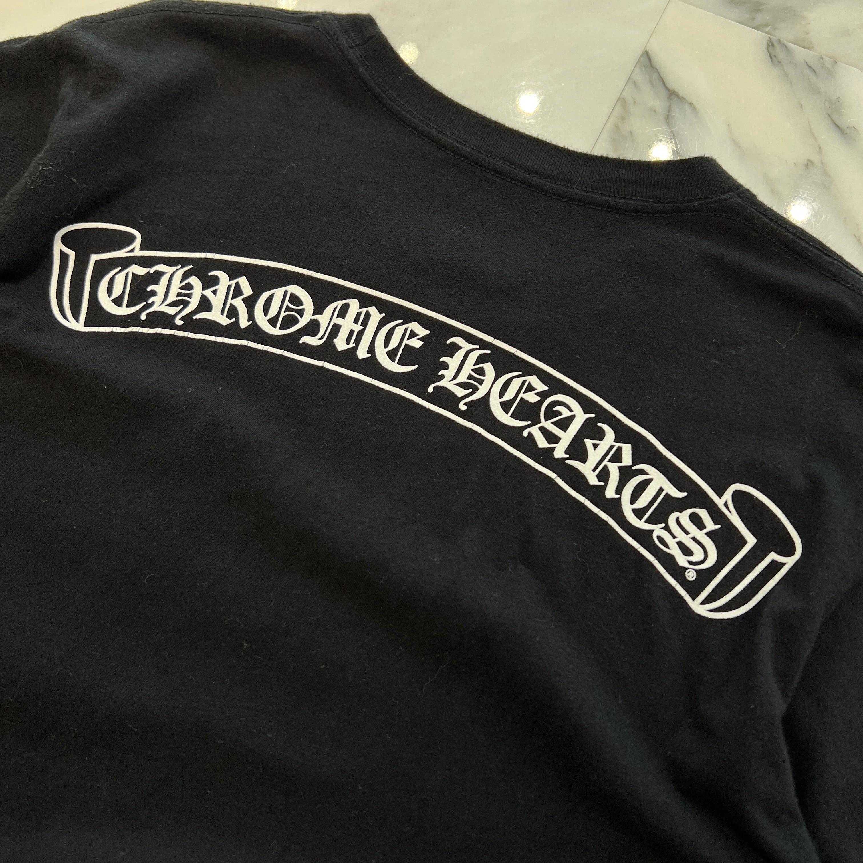 CHROME HEARTS MLTCOL CEM CRS Tee Size M クロムハーツ マルチカラー セメタリークロス Tシャツ サイズM