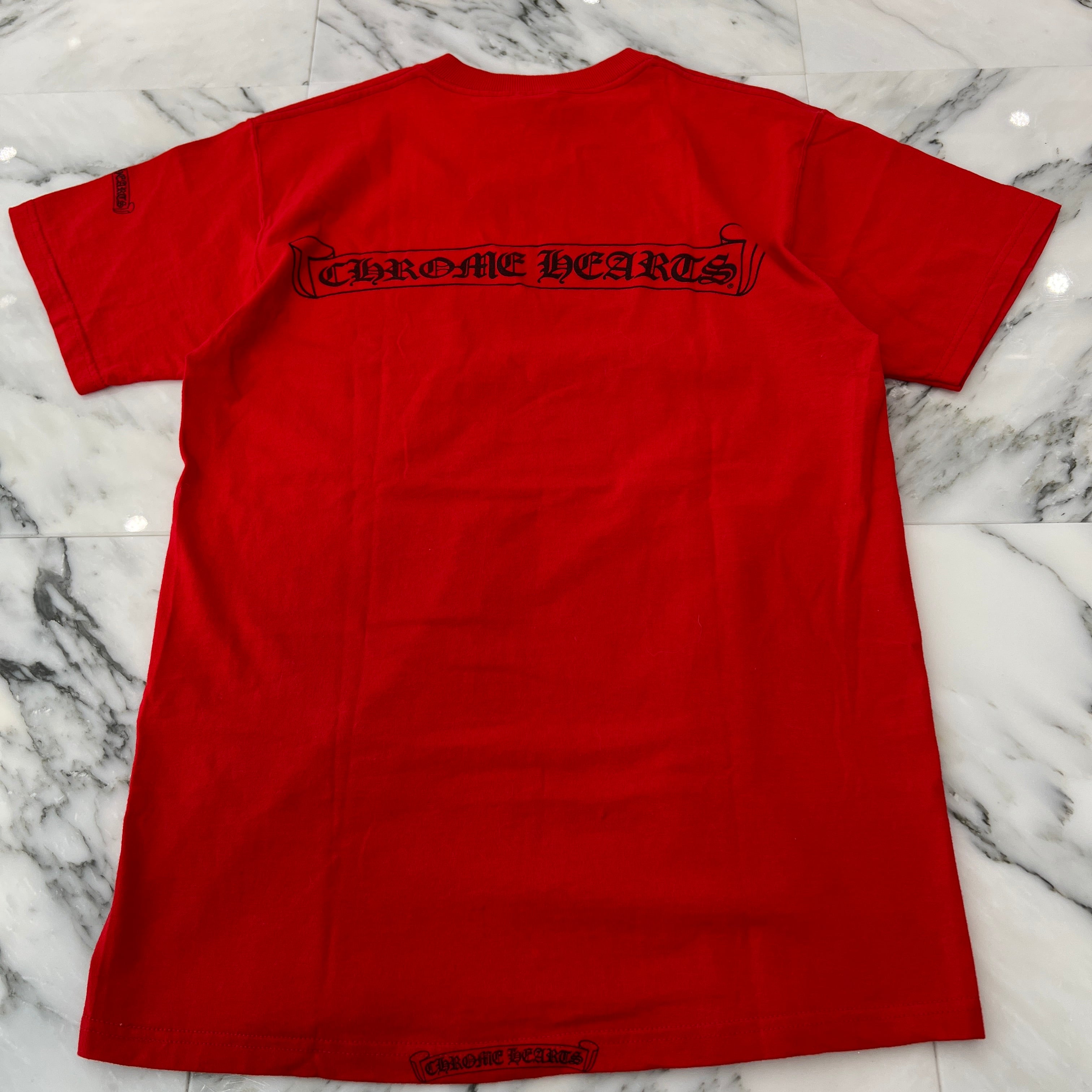 CHROME HEARTS Neck Logo Vine Dagger Tee Size M クロムハーツ ネックロゴ ヴァインダガー Tシャツ サイズM