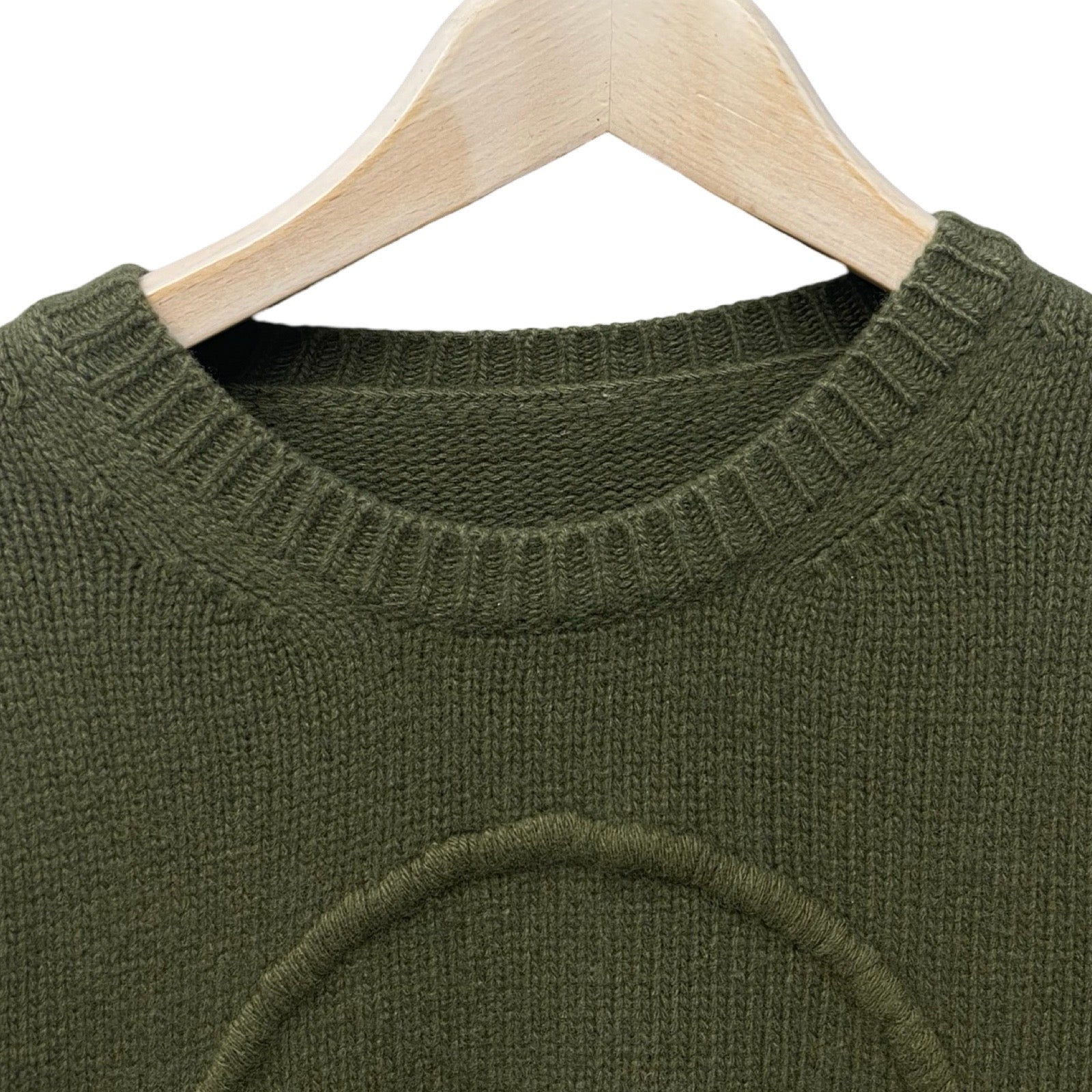 lucien pellat-finet Skull Embroidery Wool Knit Sweater Size XS