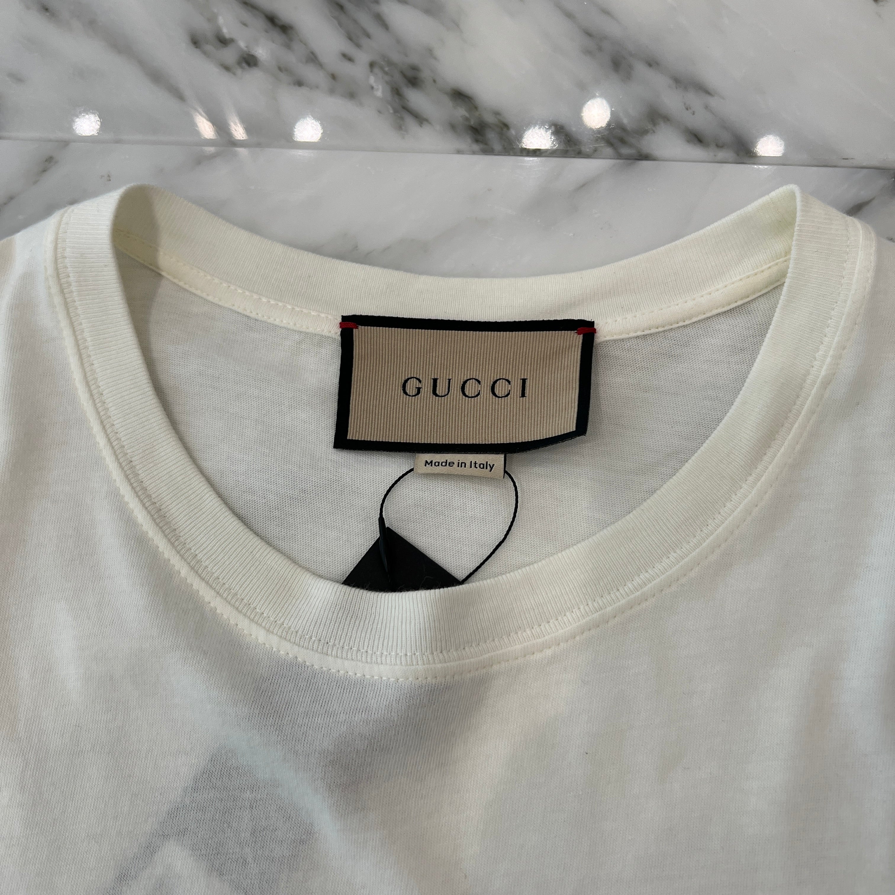 GUCCI 2023SS Interlocking Logo Print Tee 548334 XJET1 Size XS グッチ インターロッキング ロゴプリント Tシャツ サイズXS