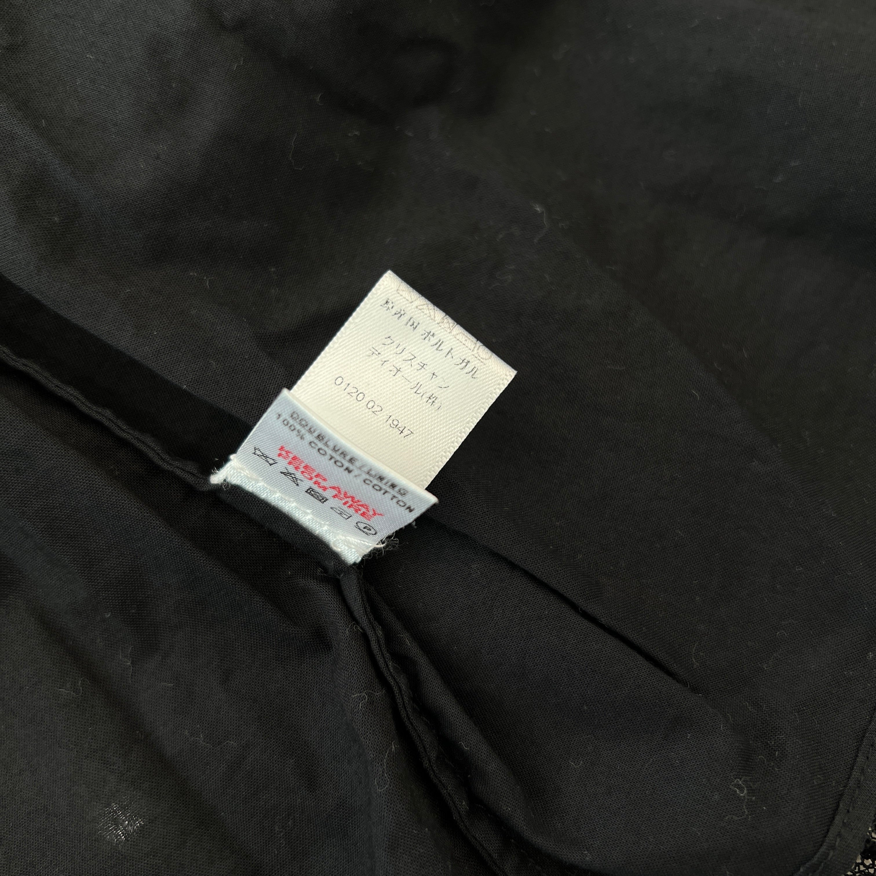 DIOR Christian Dior Dots Tulle Skirt 0WBM11SKT1 Size 8 ディオール