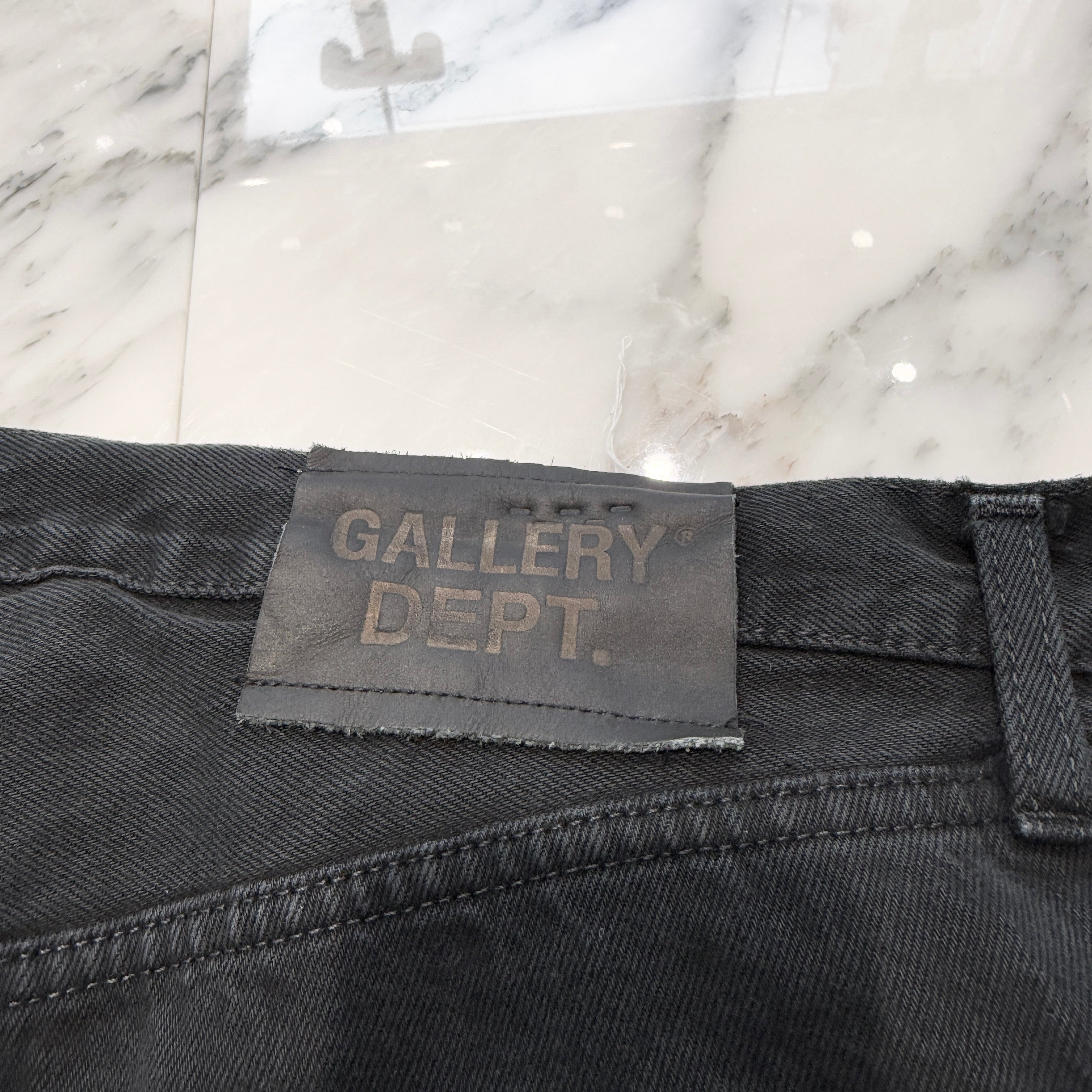 GALLERY DEPT. 2023AW Slim Fit Fuck Face Distressed Jeans FFD-5000 Size 32 ギャラリーデプト スリムフィット ファックフェイス ダメージジーンズ サイズ32