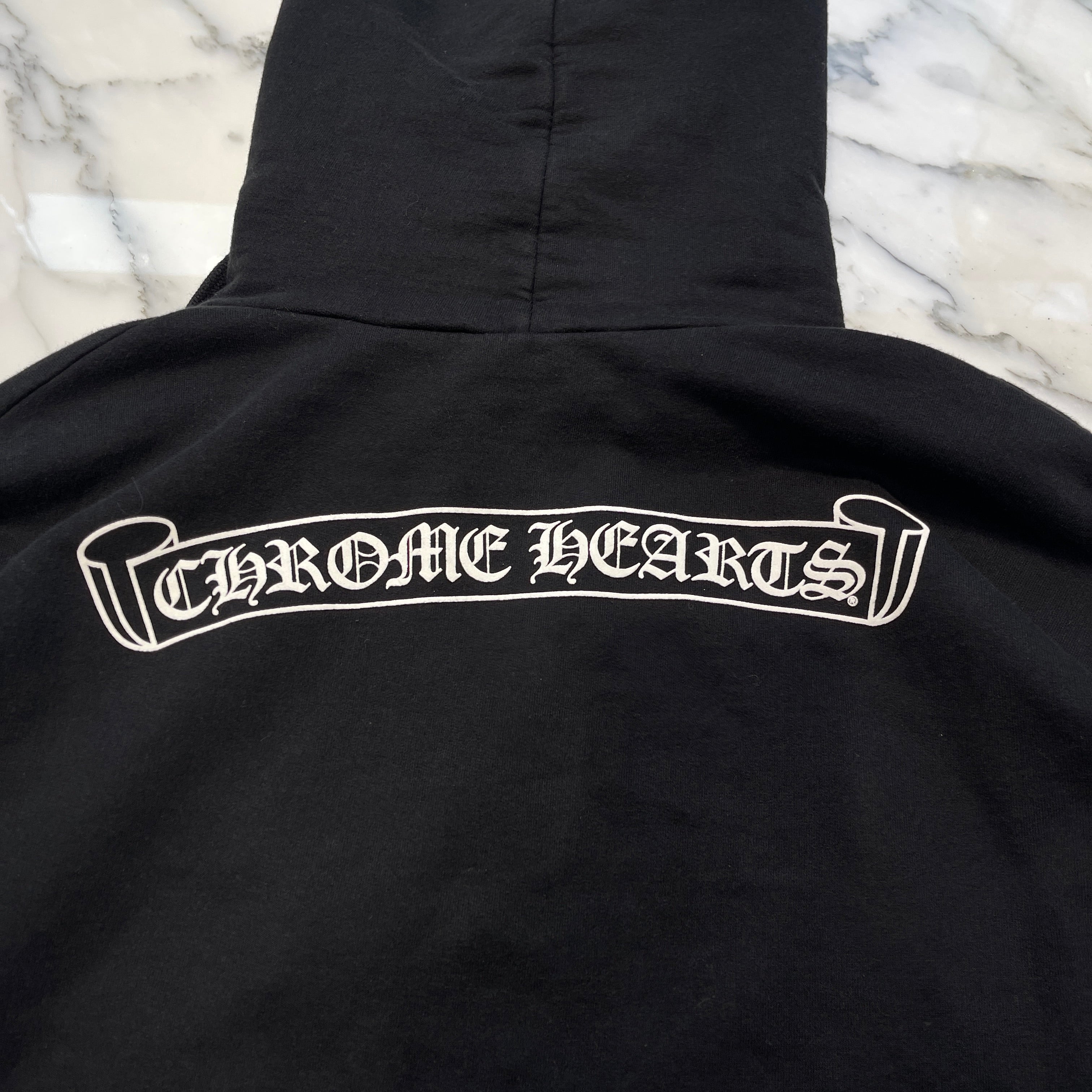 CHROME HEARTS 2022SS MLTCOL CEM CRS Pullover Hoodie Size XXL クロムハーツ マルチカラーセメタリークロス プルオーバーフーディー サイズXXL