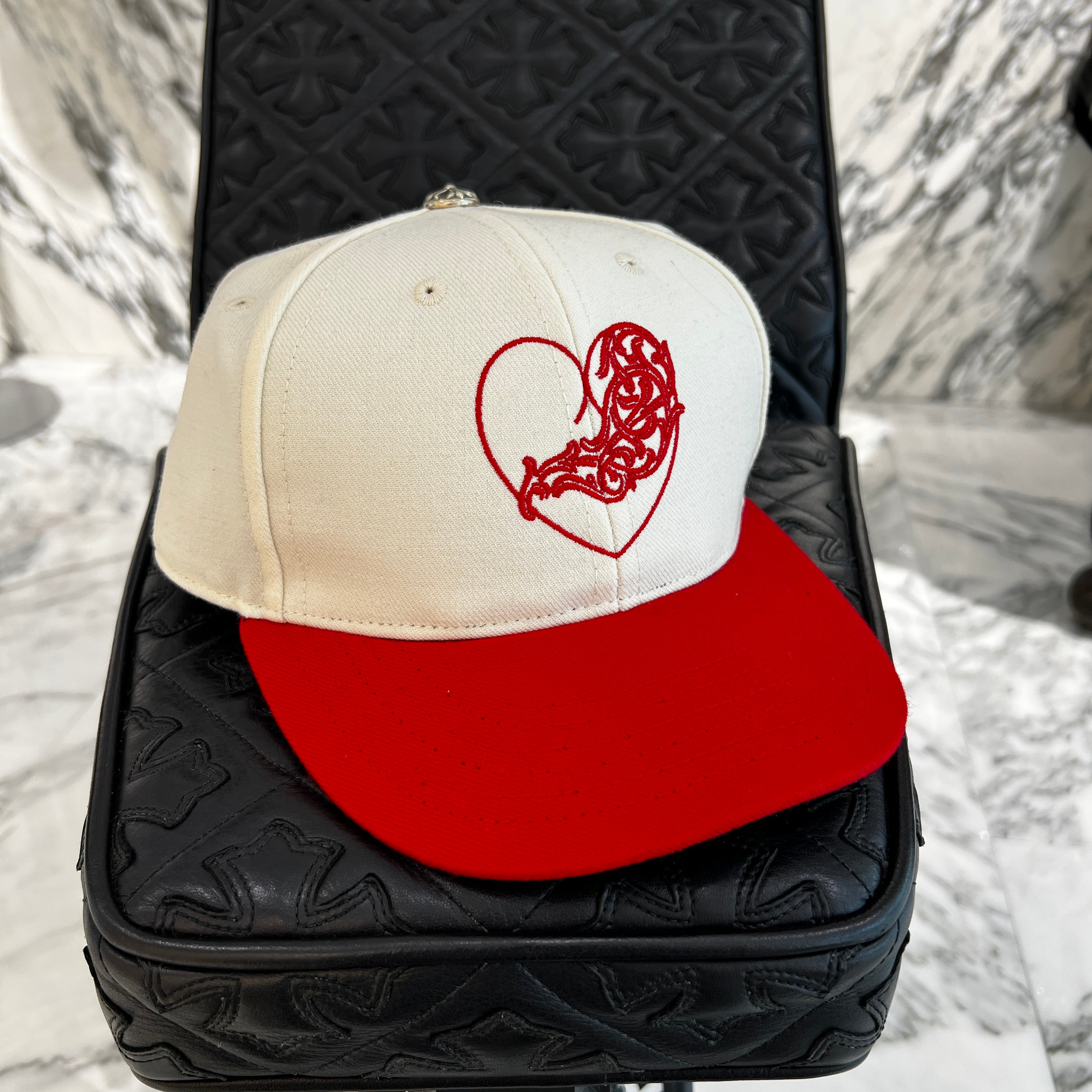 CHROME HEARTS 2024AW VINY HEART Baseball Cap Size 7 5/8 (60.6cm) クロムハーツ ヴィニーハート ベースボールキャップ サイズ7 5/8 (60.6cm)
