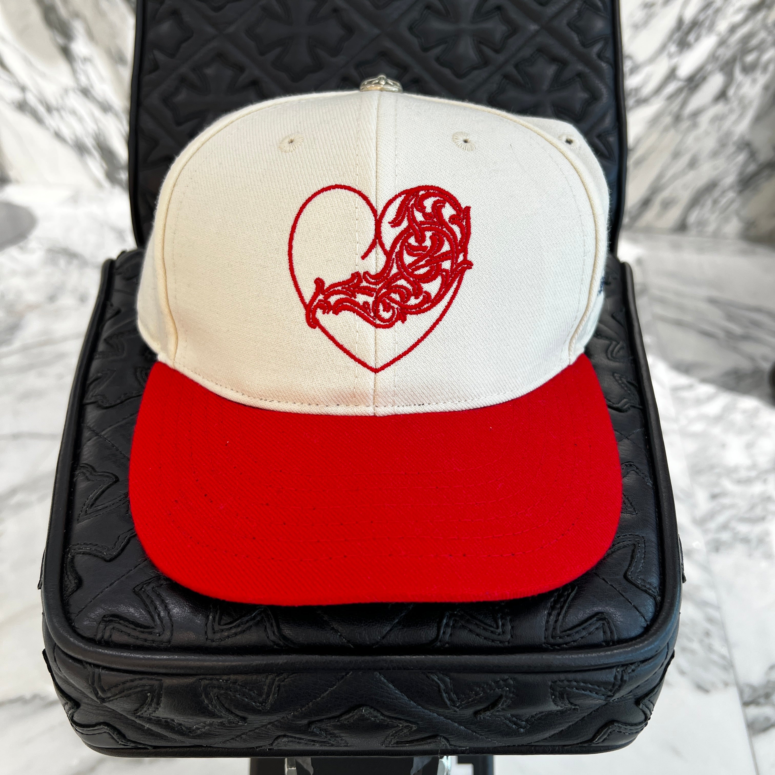 CHROME HEARTS 2024AW VINY HEART Baseball Cap Size 7 5/8 (60.6cm) クロムハーツ ヴィニーハート ベースボールキャップ サイズ7 5/8 (60.6cm)