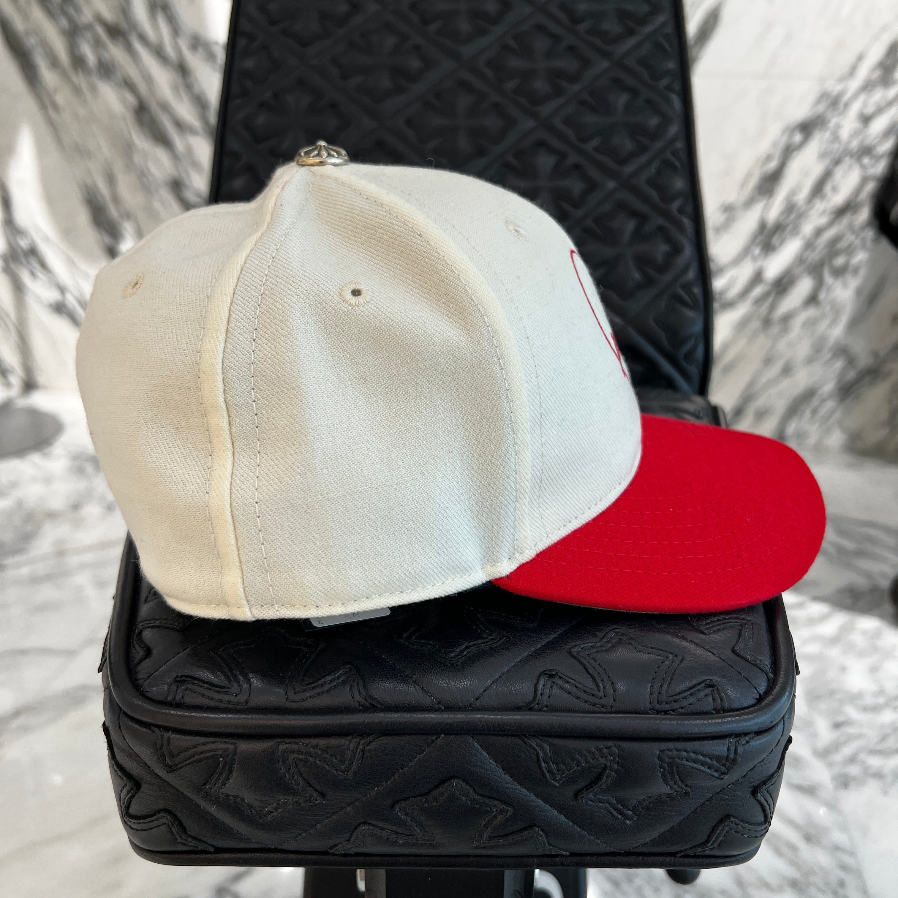 CHROME HEARTS 2024AW VINY HEART Baseball Cap Size 7 5/8 (60.6cm) クロムハーツ ヴィニーハート ベースボールキャップ サイズ7 5/8 (60.6cm)