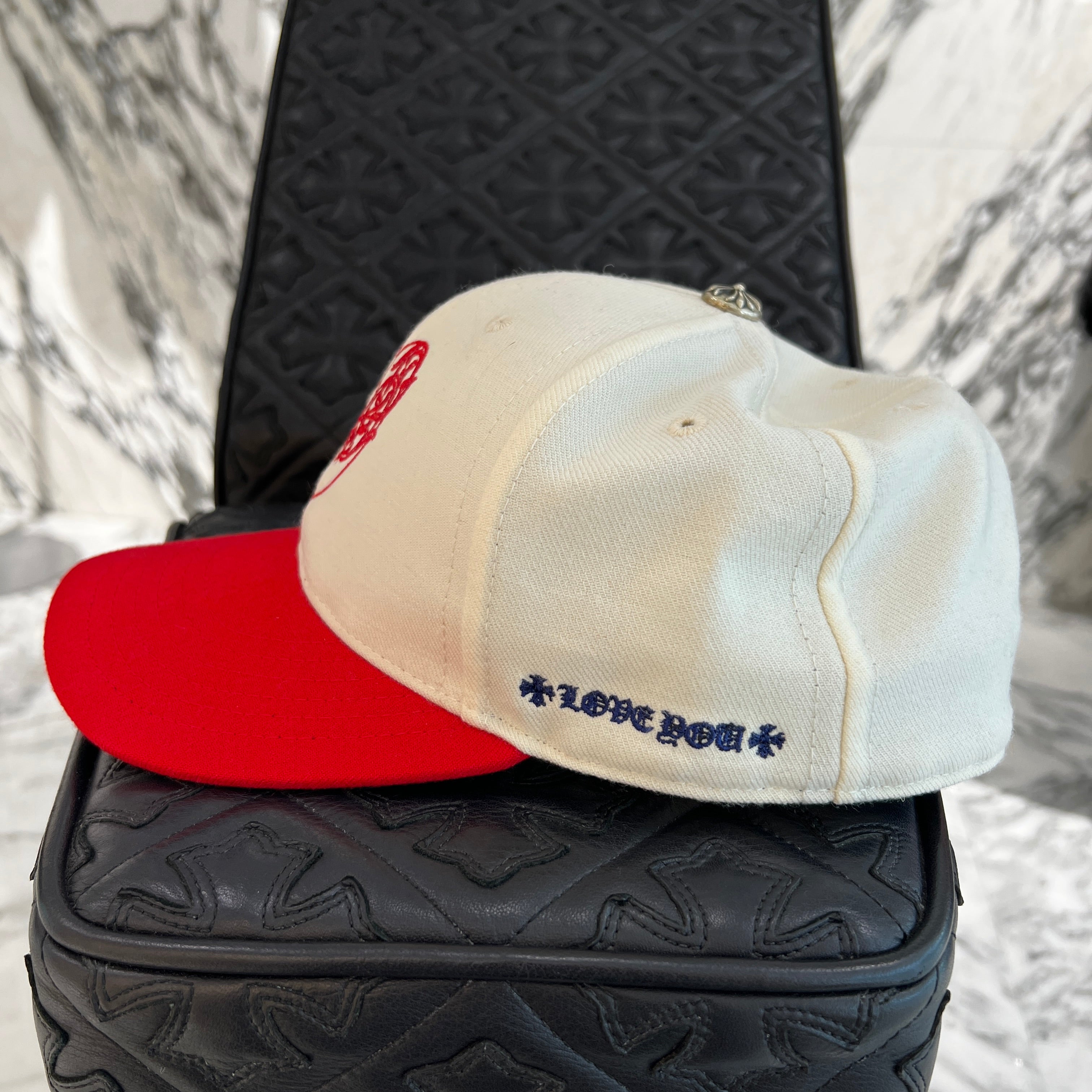 CHROME HEARTS 2024AW VINY HEART Baseball Cap Size 7 5/8 (60.6cm) クロムハーツ ヴィニーハート ベースボールキャップ サイズ7 5/8 (60.6cm)