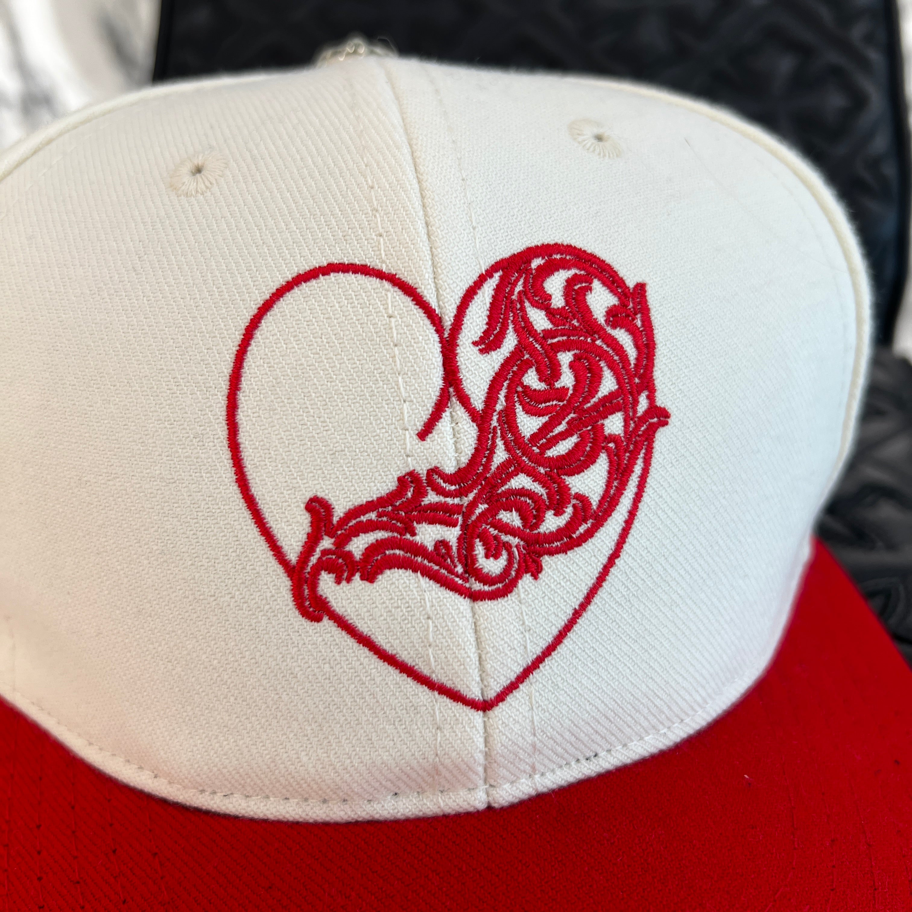 CHROME HEARTS 2024AW VINY HEART Baseball Cap Size 7 5/8 (60.6cm) クロムハーツ ヴィニーハート ベースボールキャップ サイズ7 5/8 (60.6cm)