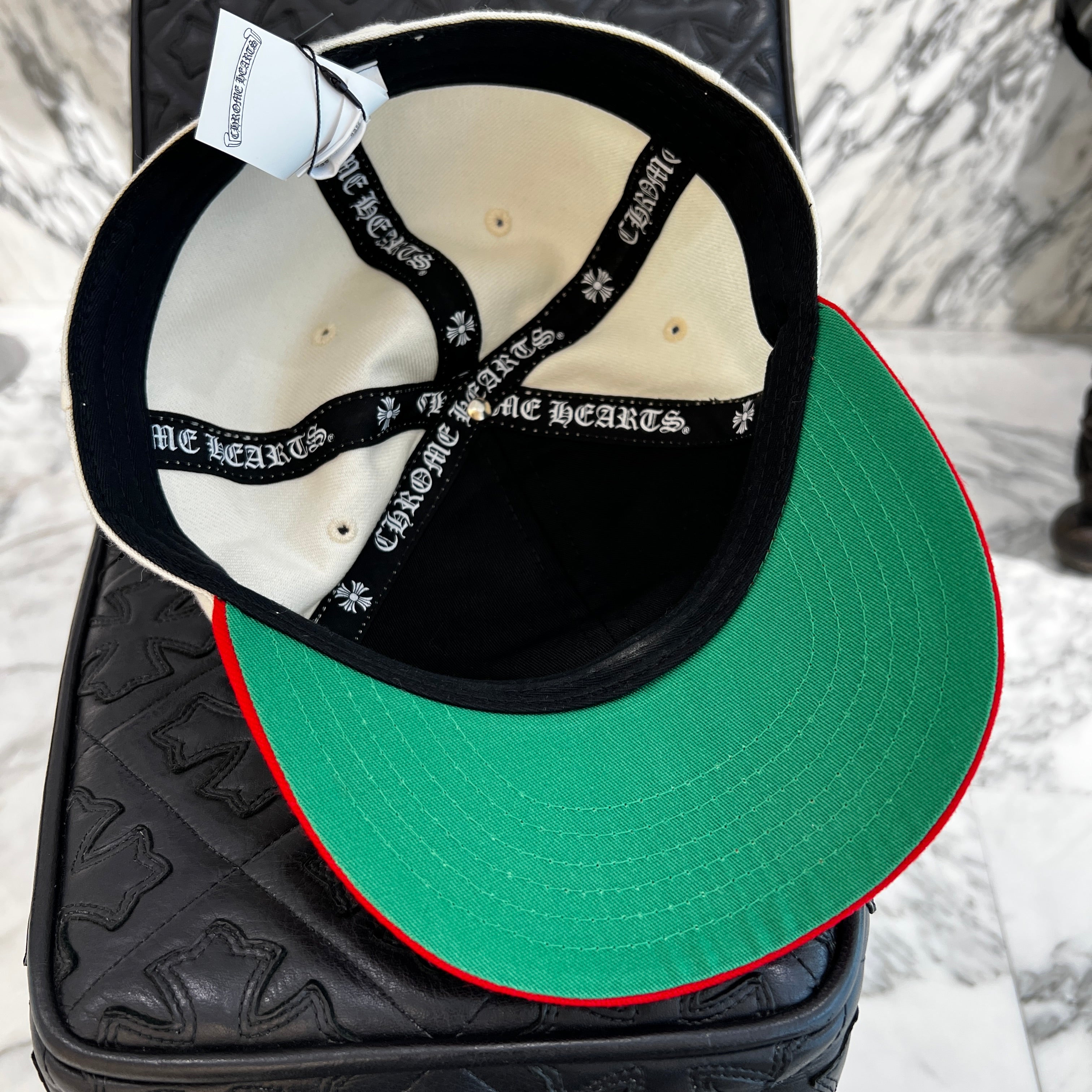 CHROME HEARTS 2024AW VINY HEART Baseball Cap Size 7 5/8 (60.6cm) クロムハーツ ヴィニーハート ベースボールキャップ サイズ7 5/8 (60.6cm)