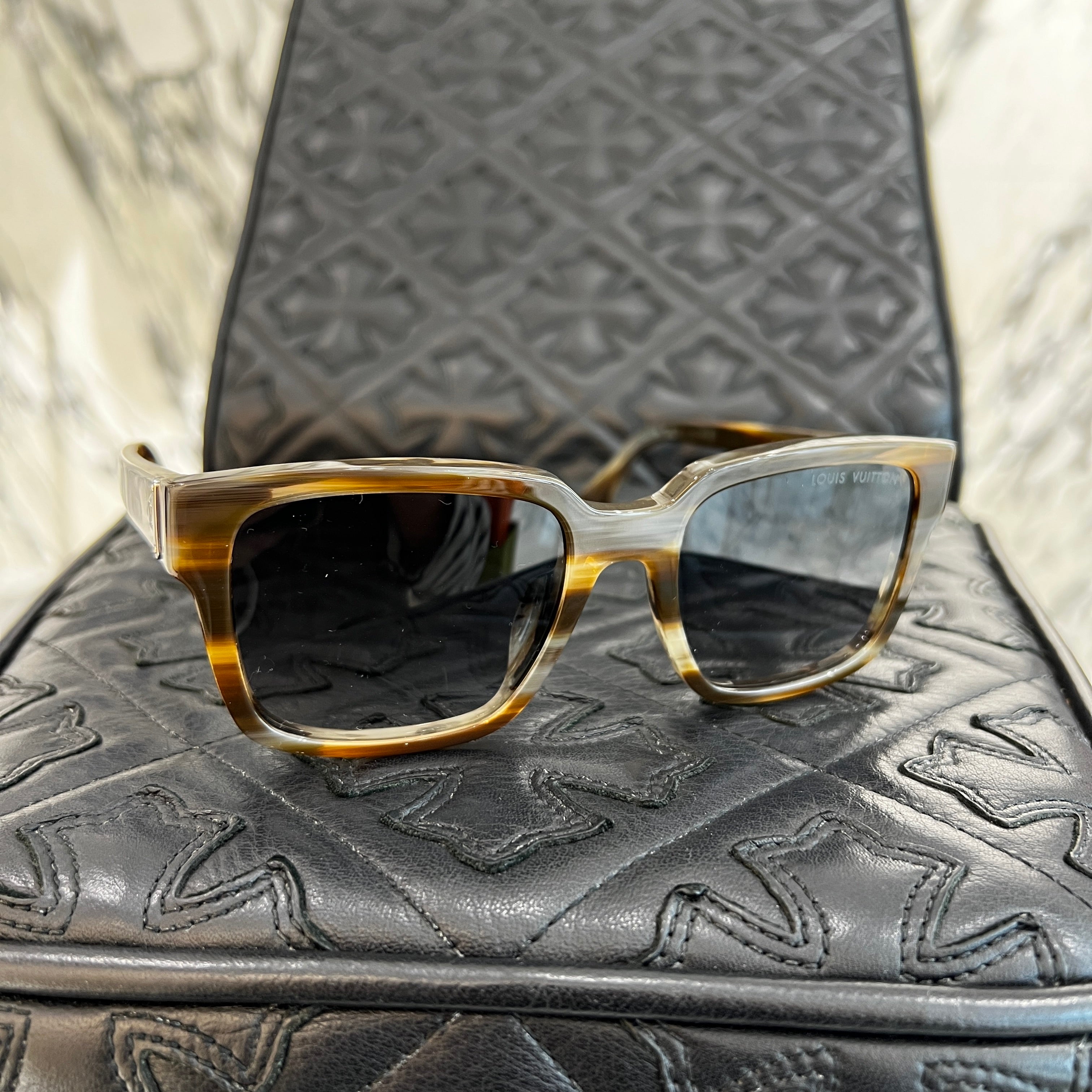 LOUIS VUITTON 2022AW LV Glide Square Sunglasses Z1785E Size 56□20 150 ルイヴィトン LV グライド スクエア サングラス サイズ56□20 150