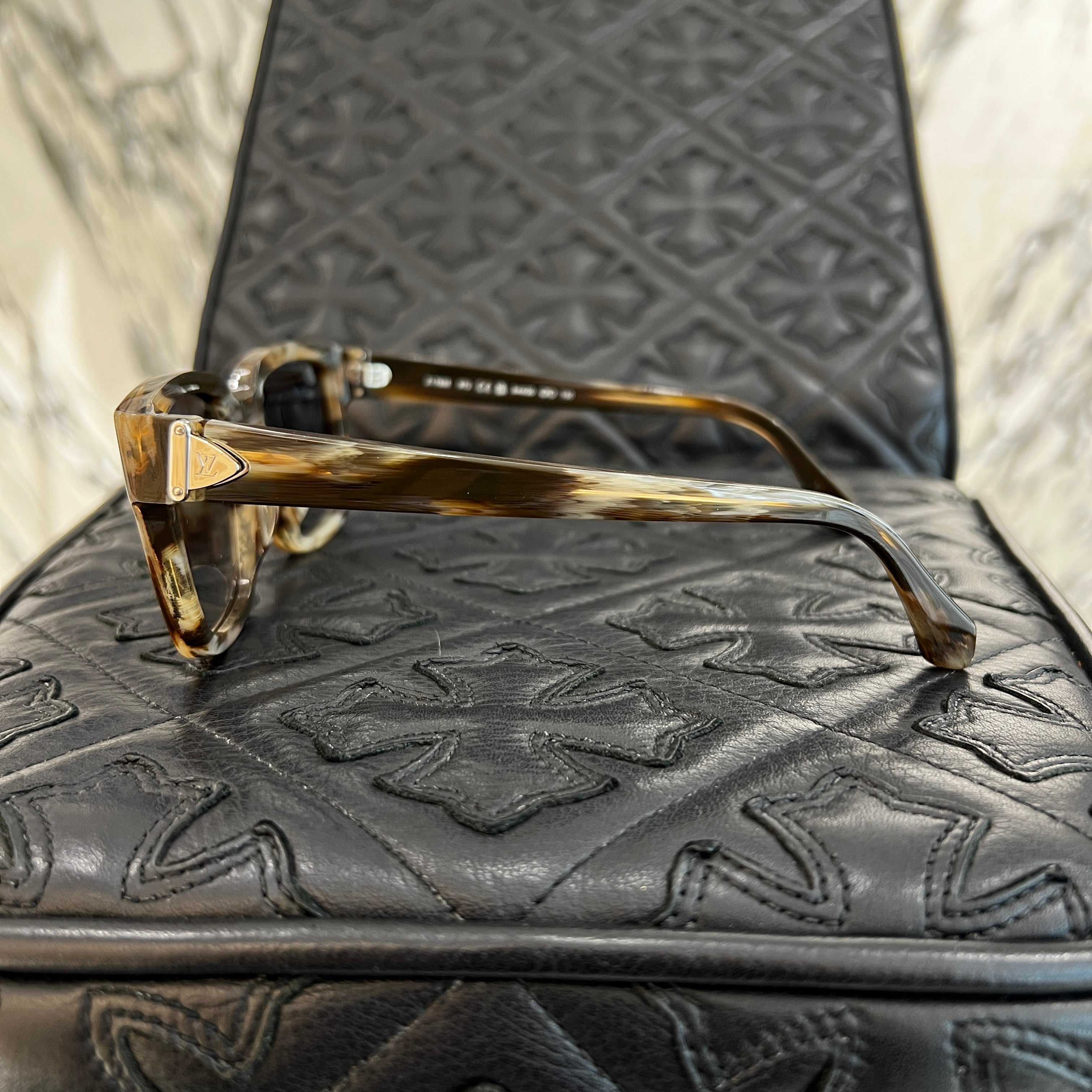 LOUIS VUITTON 2022AW LV Glide Square Sunglasses Z1785E Size 56□20