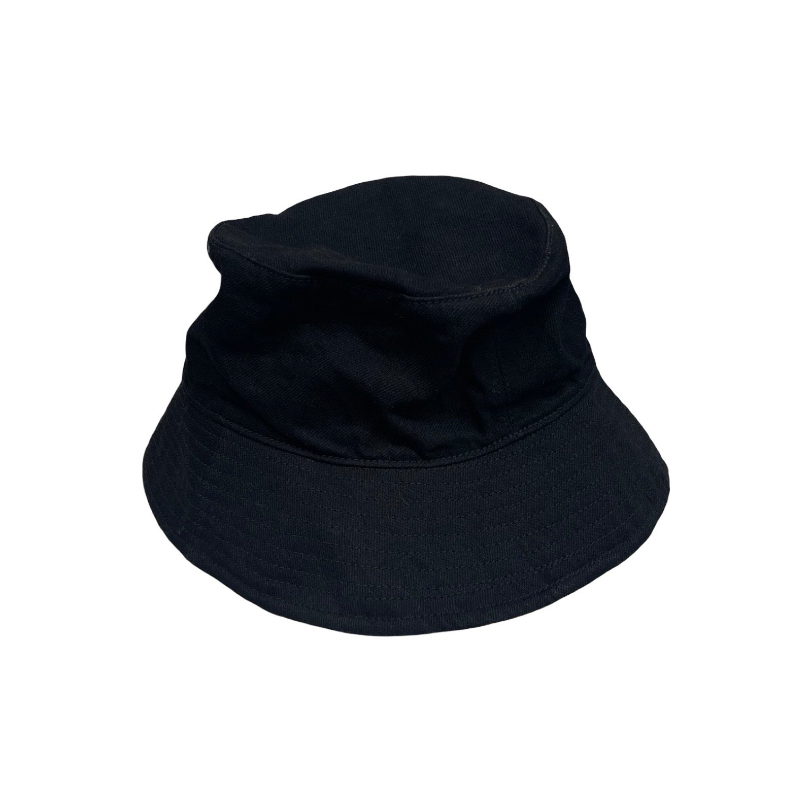 MINEDENIM Black Denim Bucket Hat 2109-0001 Size 2