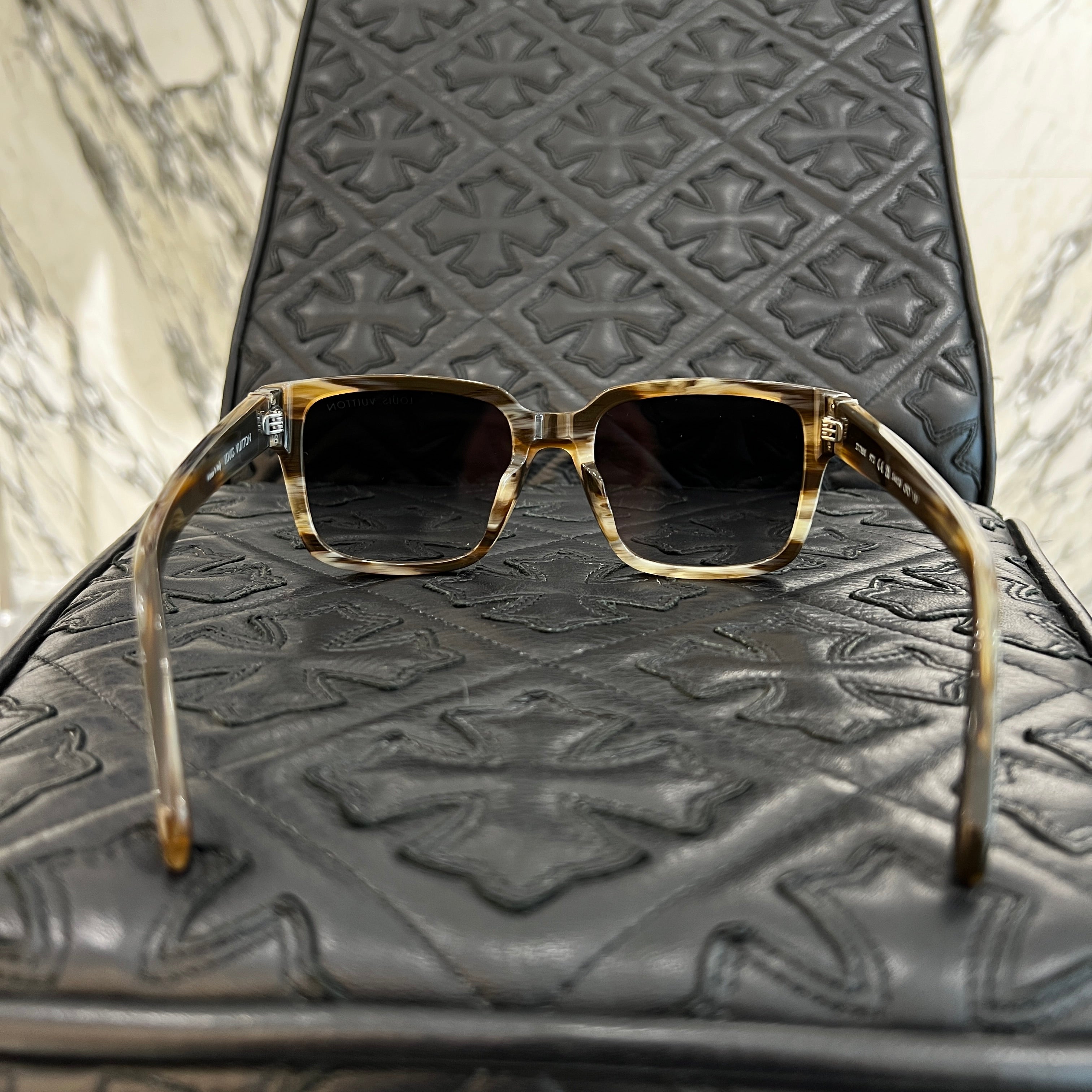LOUIS VUITTON 2022AW LV Glide Square Sunglasses Z1785E Size 56□20 150 ルイヴィトン LV グライド スクエア サングラス サイズ56□20 150