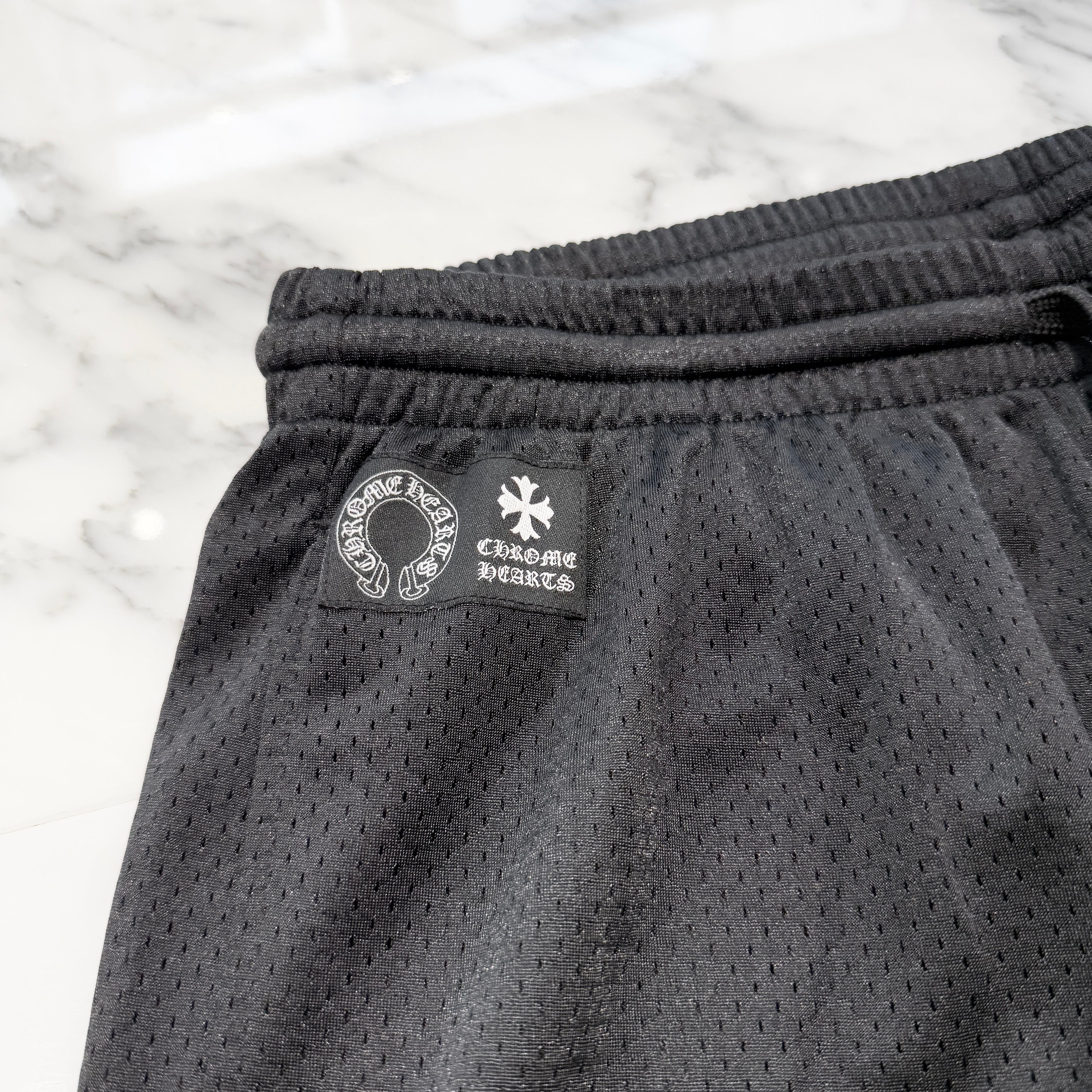 CHROME HEARTS Mesh Varsity Shorts Size M クロムハーツ